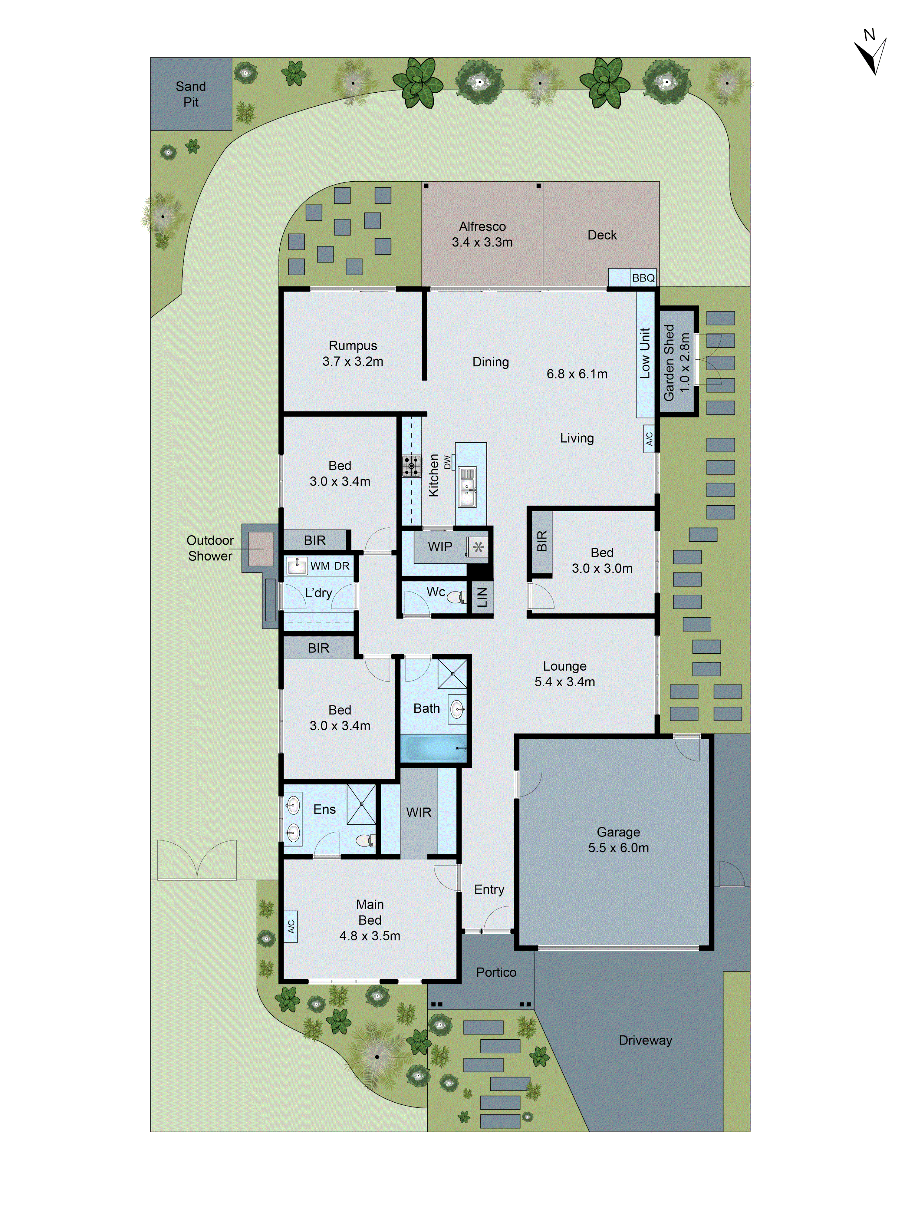 6 Peace Road, Curlewis VIC 3222 - Floorplan