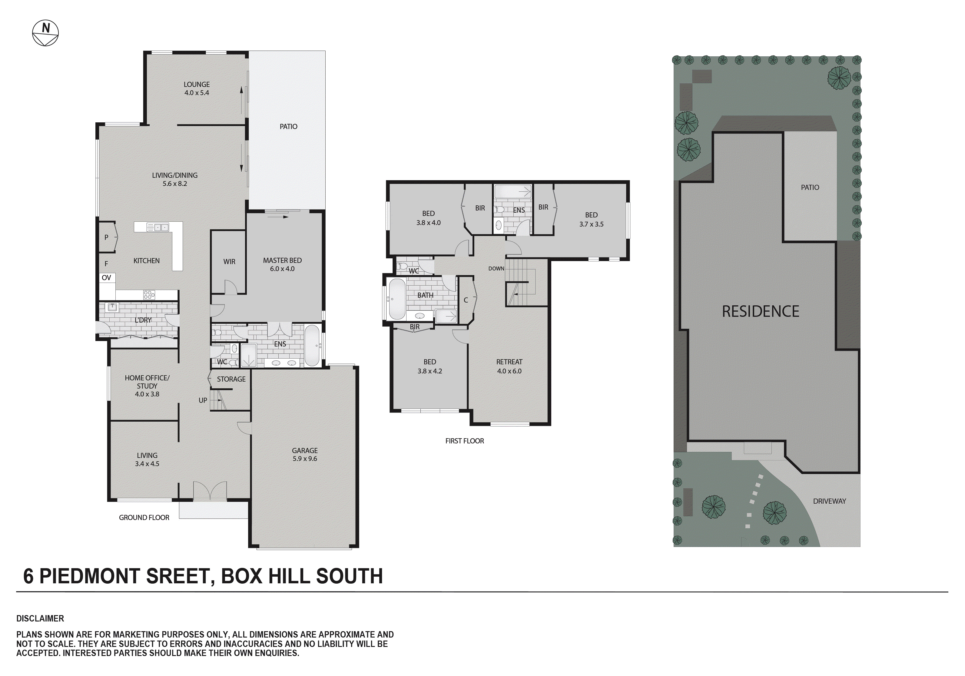 6 Piedmont Street, Box Hill South VIC 3128 - Floorplan