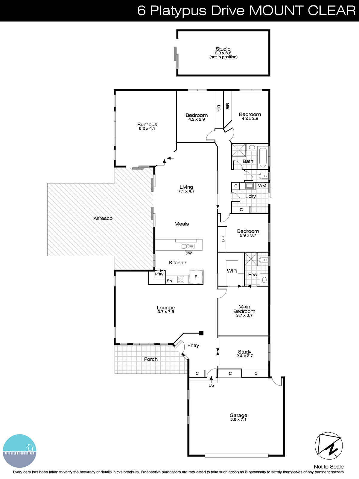 6 Platypus Drive, Mount Clear VIC 3350 - Floorplan