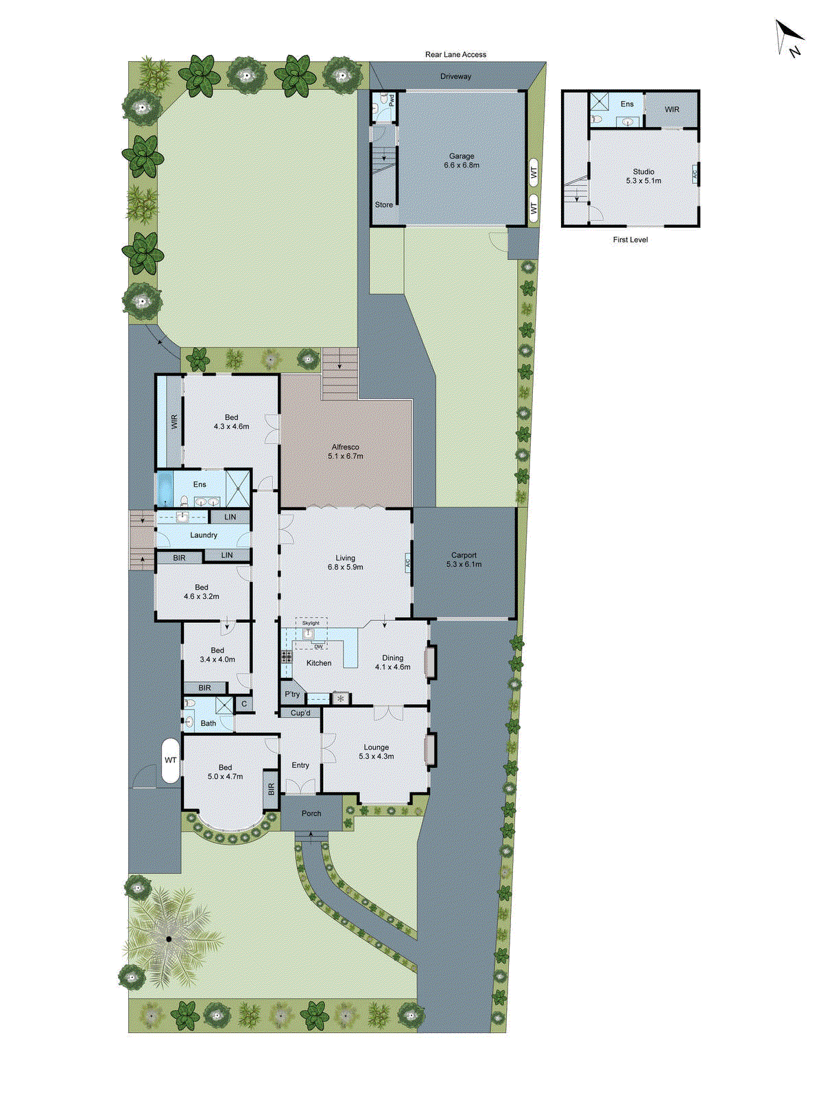6 Purrumbete Avenue, Manifold Heights VIC 3218 - Floorplan