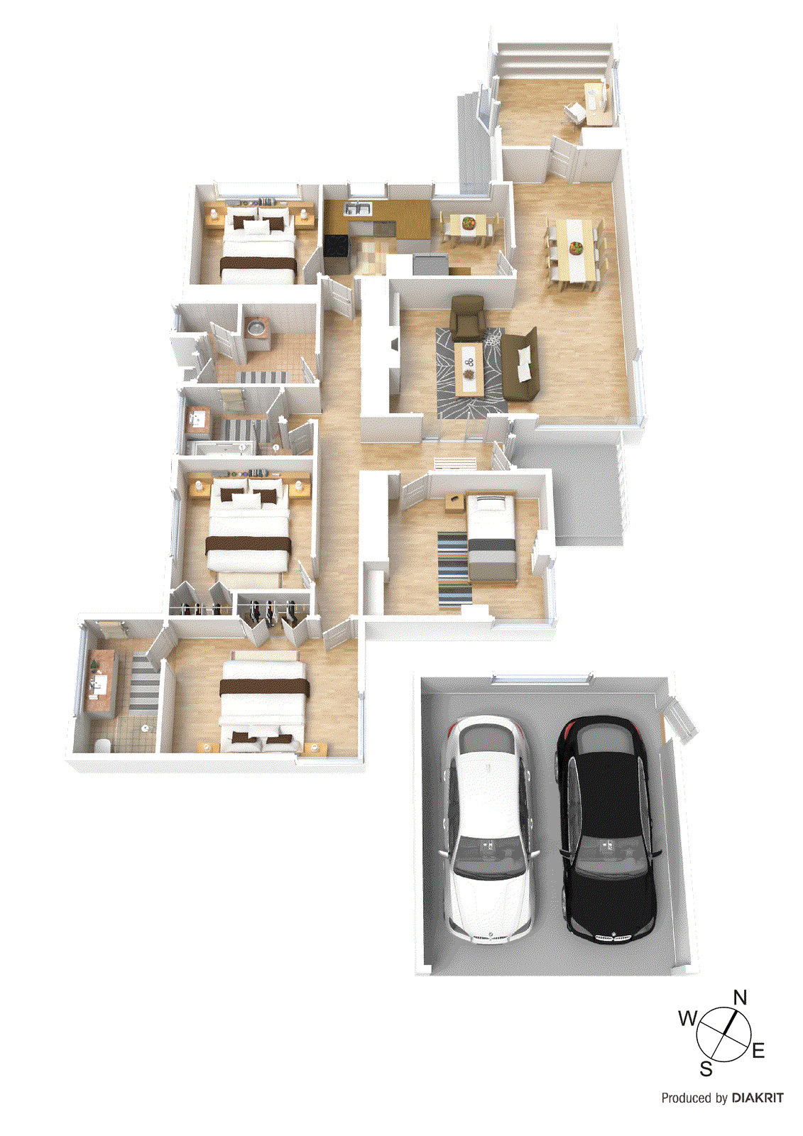 6 Quinton Court, Mount Waverley VIC 3149 - Floorplan