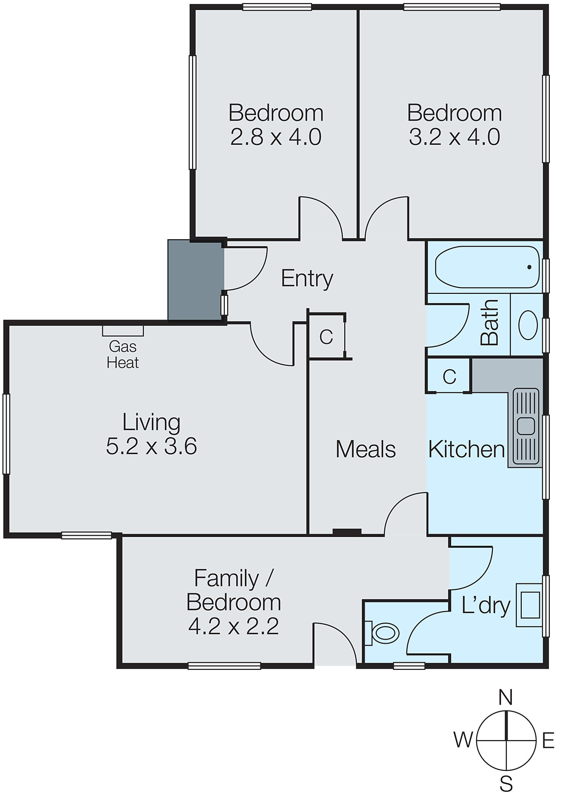 6 Railway Avenue, Ashwood VIC 3147 - Floorplan