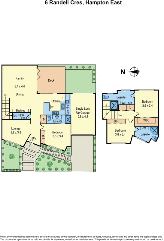 6 Randell Crescent, Hampton East VIC 3188 - Floorplan
