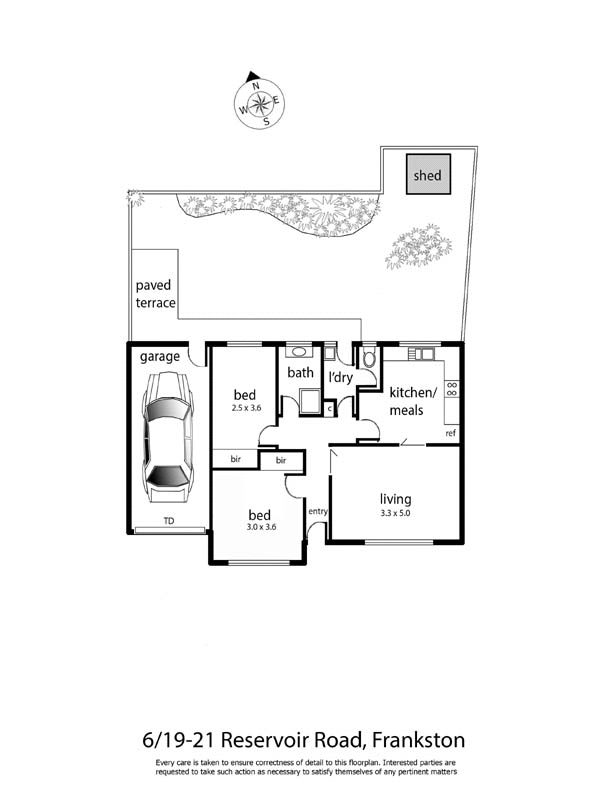 6 Reservoir Road, FRANKSTON VIC 3199 - Floorplan