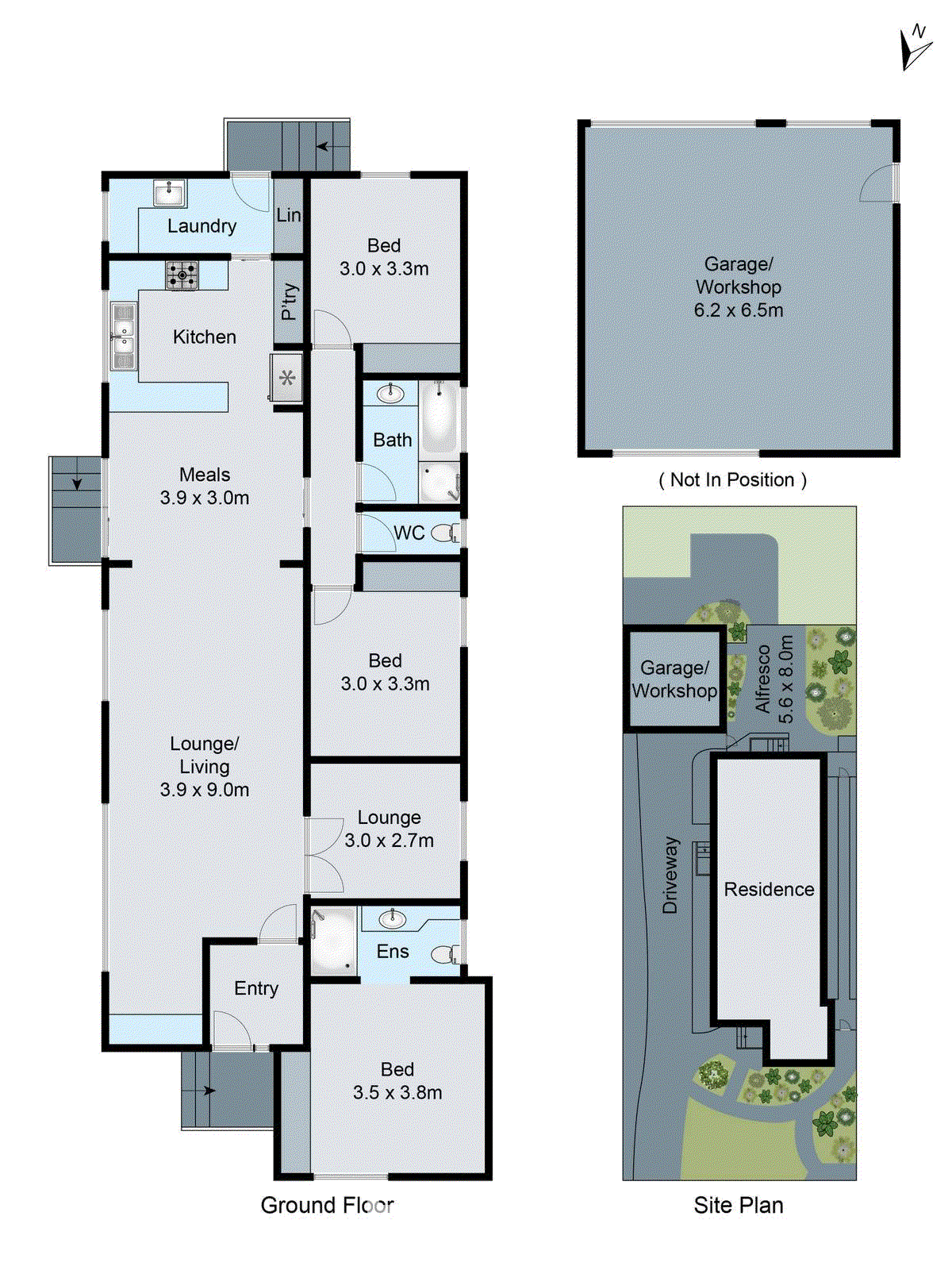 6 Riatta Avenue, Grovedale VIC 3216 - Floorplan