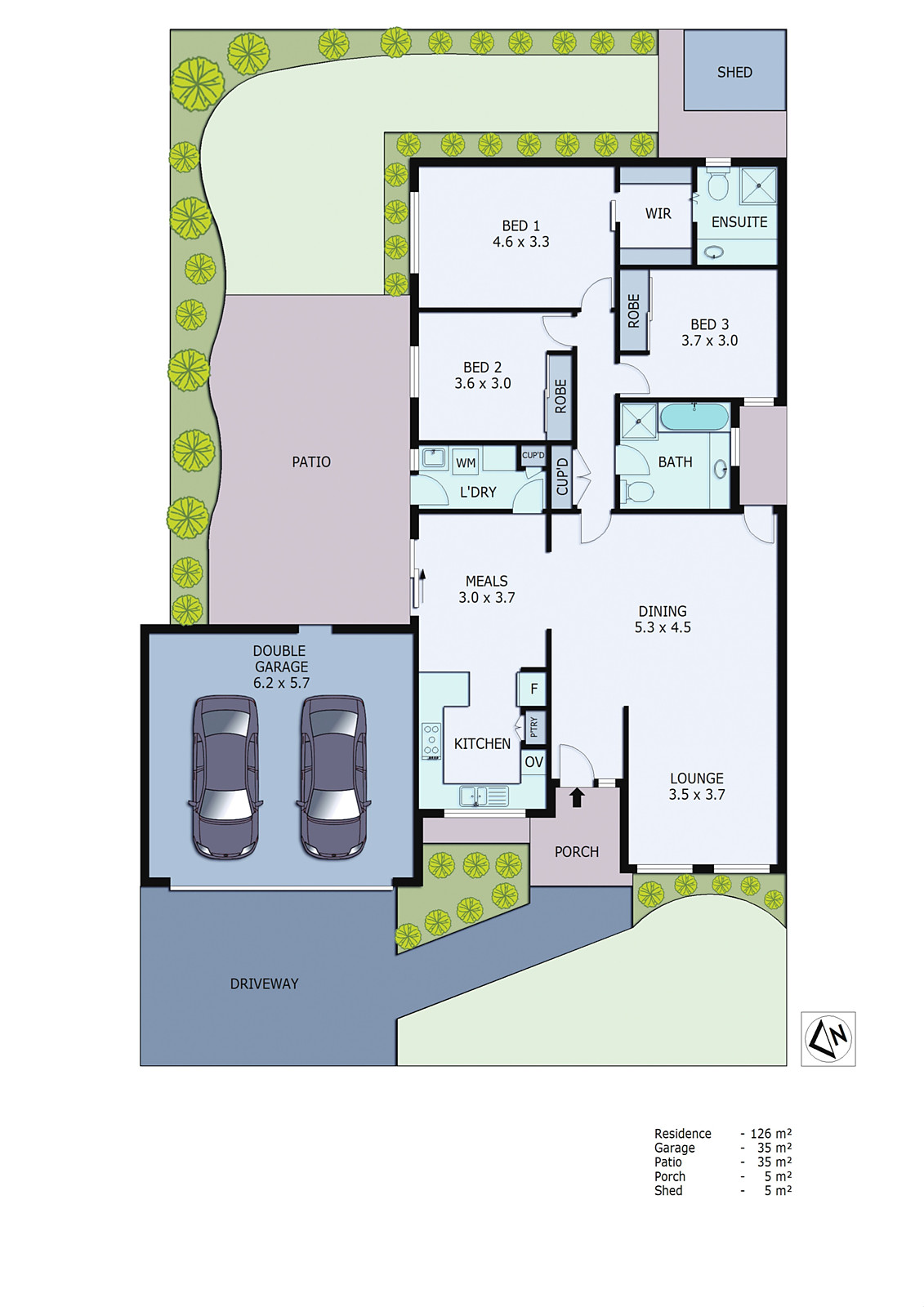 6 Rips Court, Dingley Village VIC 3172 - Floorplan