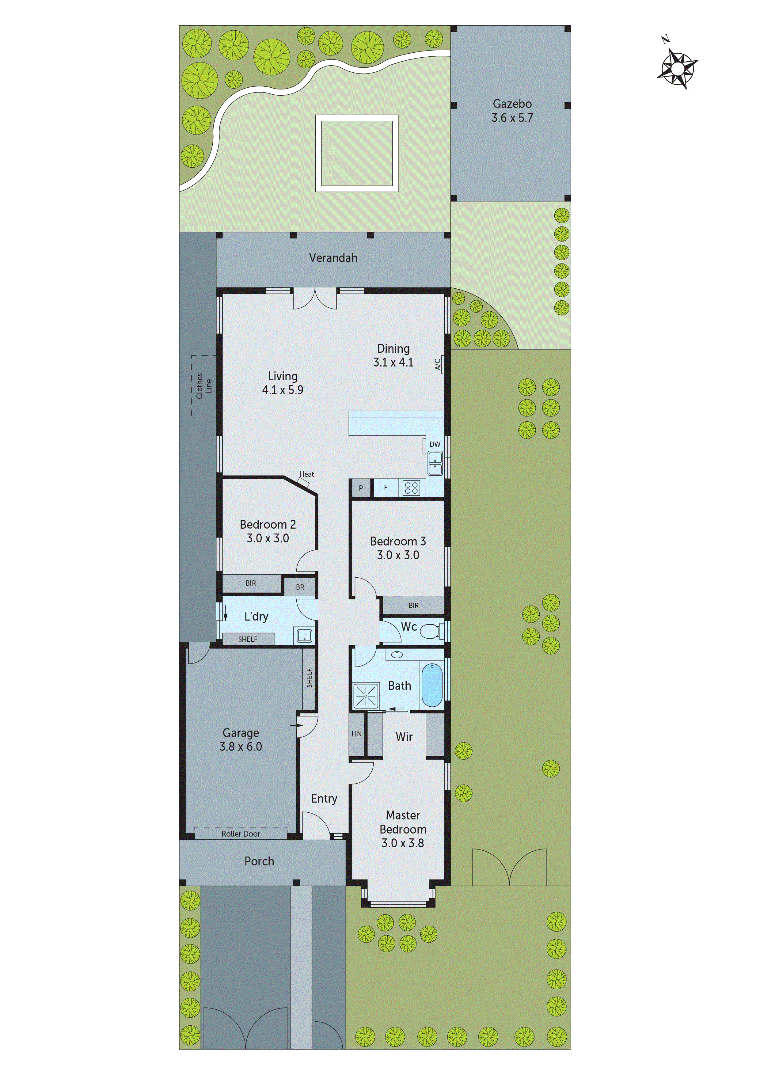 6 Rosanna Mews, Lara VIC 3212 - Floorplan