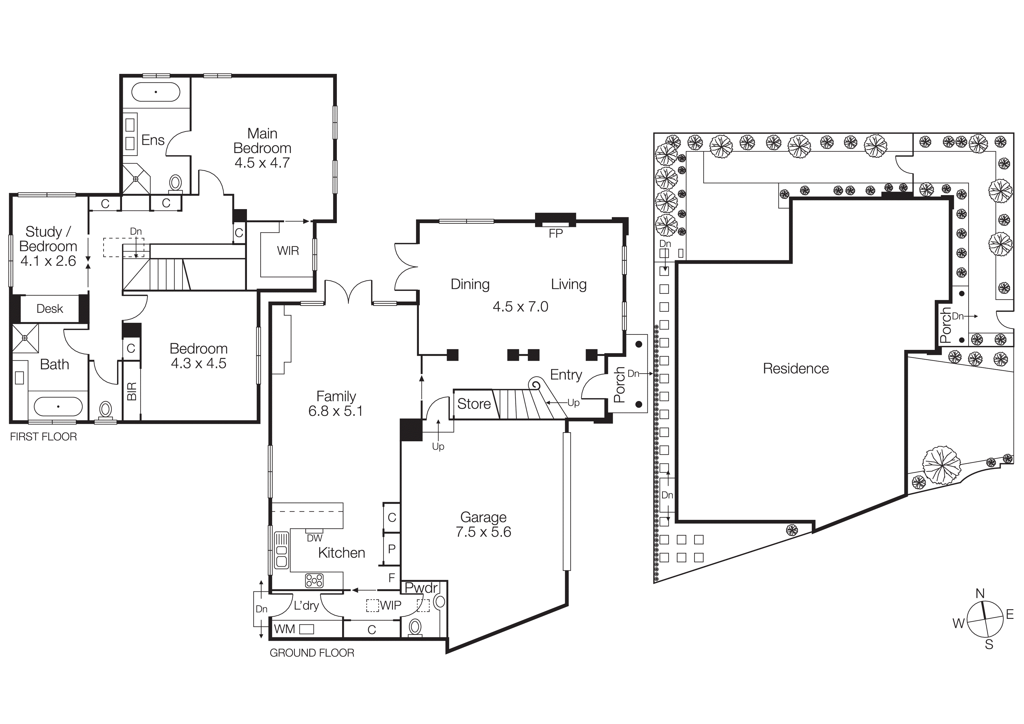 6 Rose Court, Brighton VIC 3186 - Floorplan