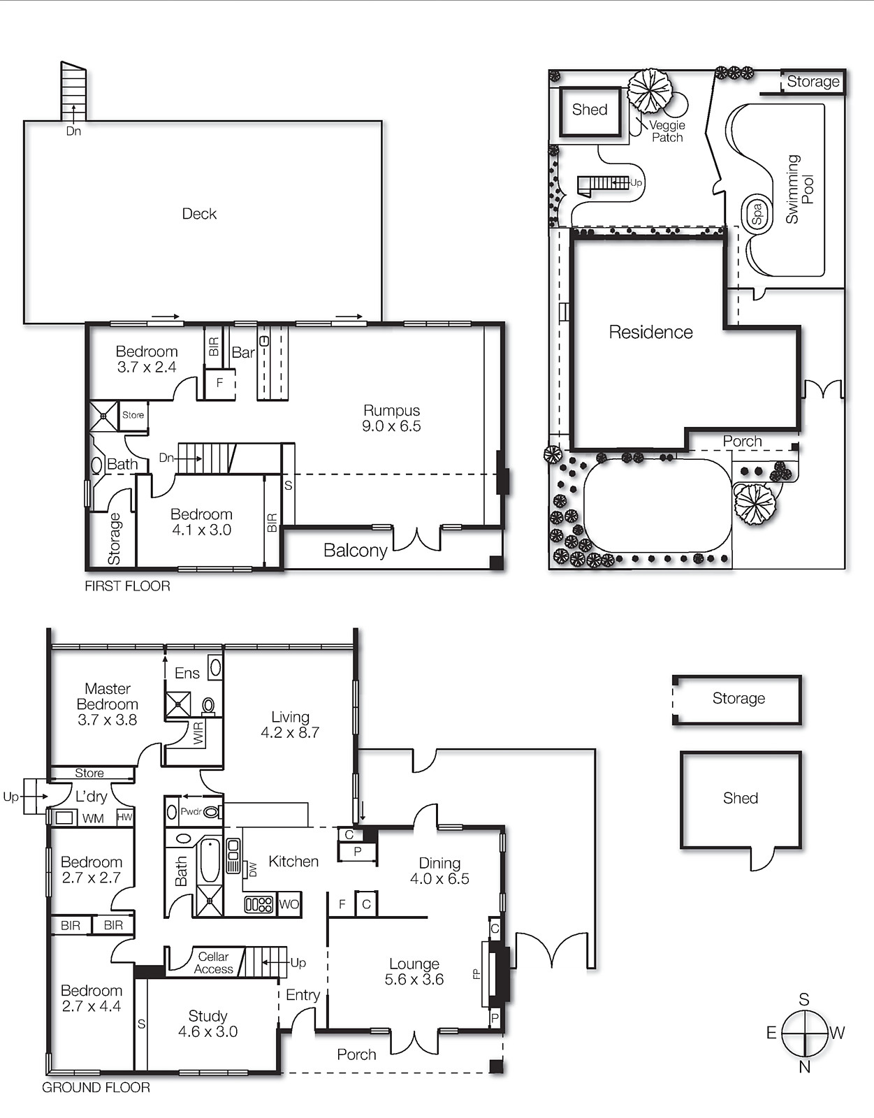 6 Rossmith Avenue, Beaumaris VIC 3193 - Floorplan