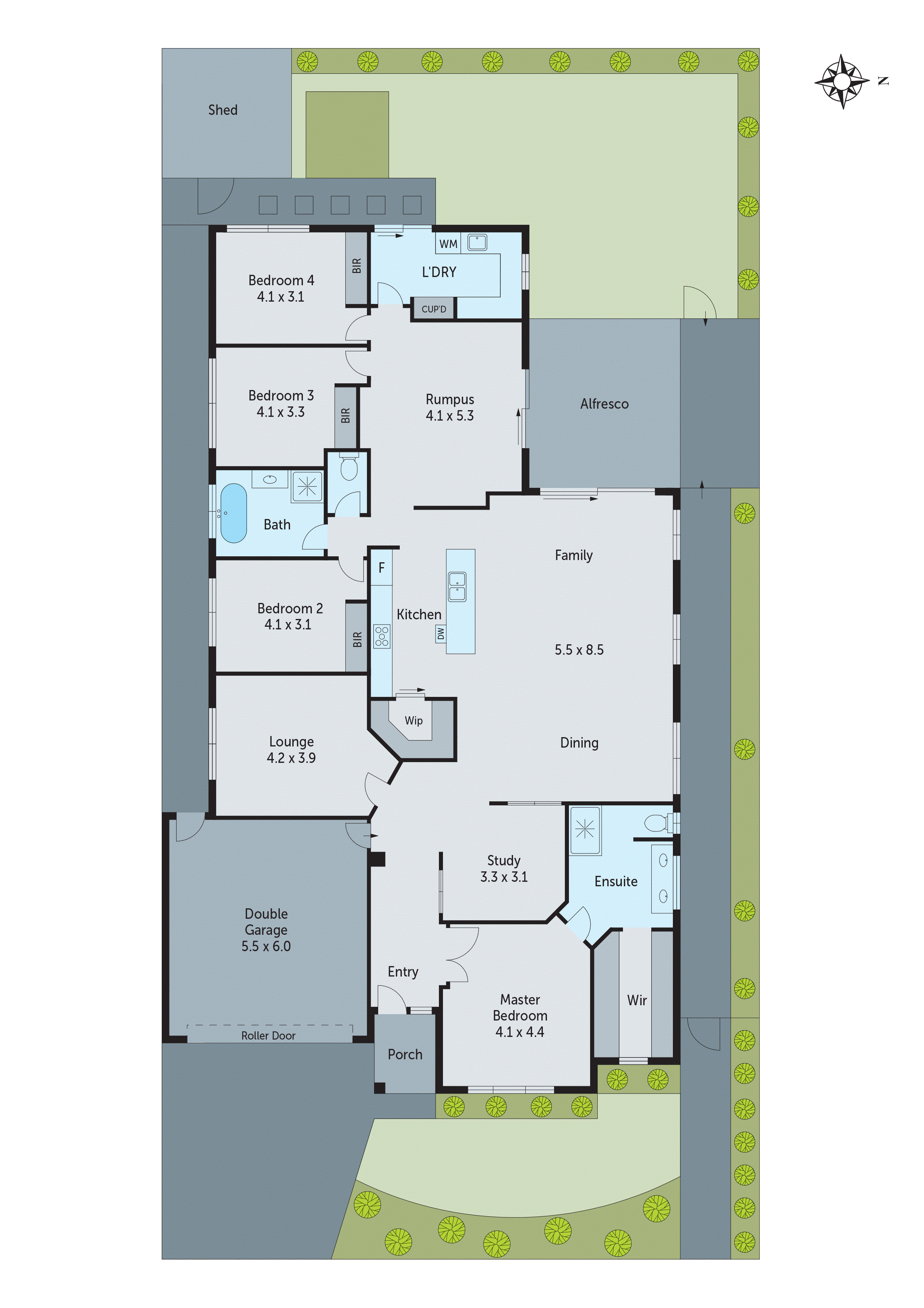 6 Rottness Drive, Armstrong Creek VIC 3217 - Floorplan