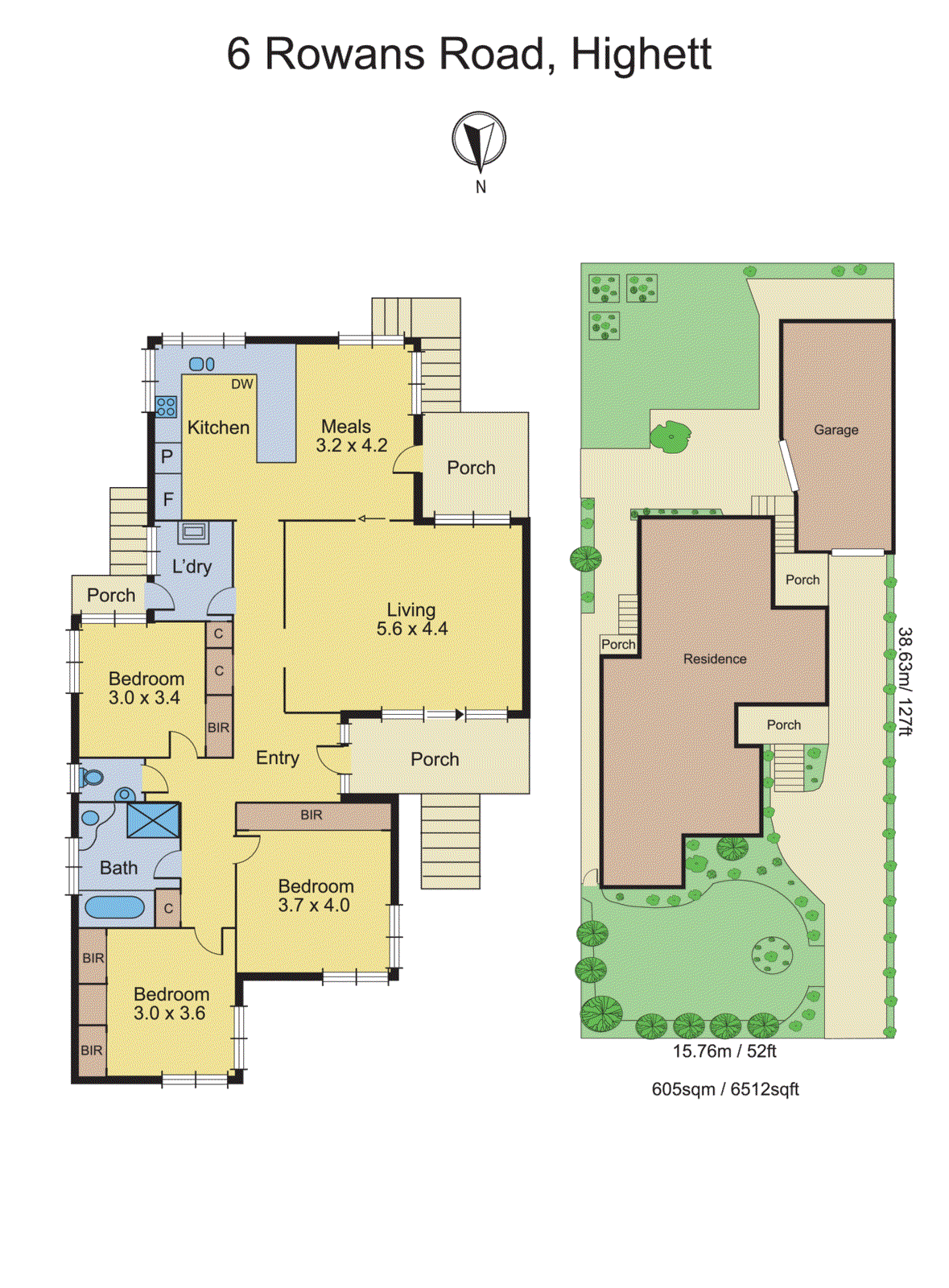 6 Rowans Road, Highett VIC 3190 - Floorplan