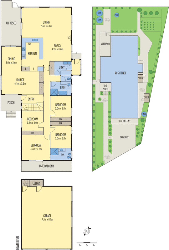 6 Rubens Court, Grovedale VIC 3216 - Floorplan