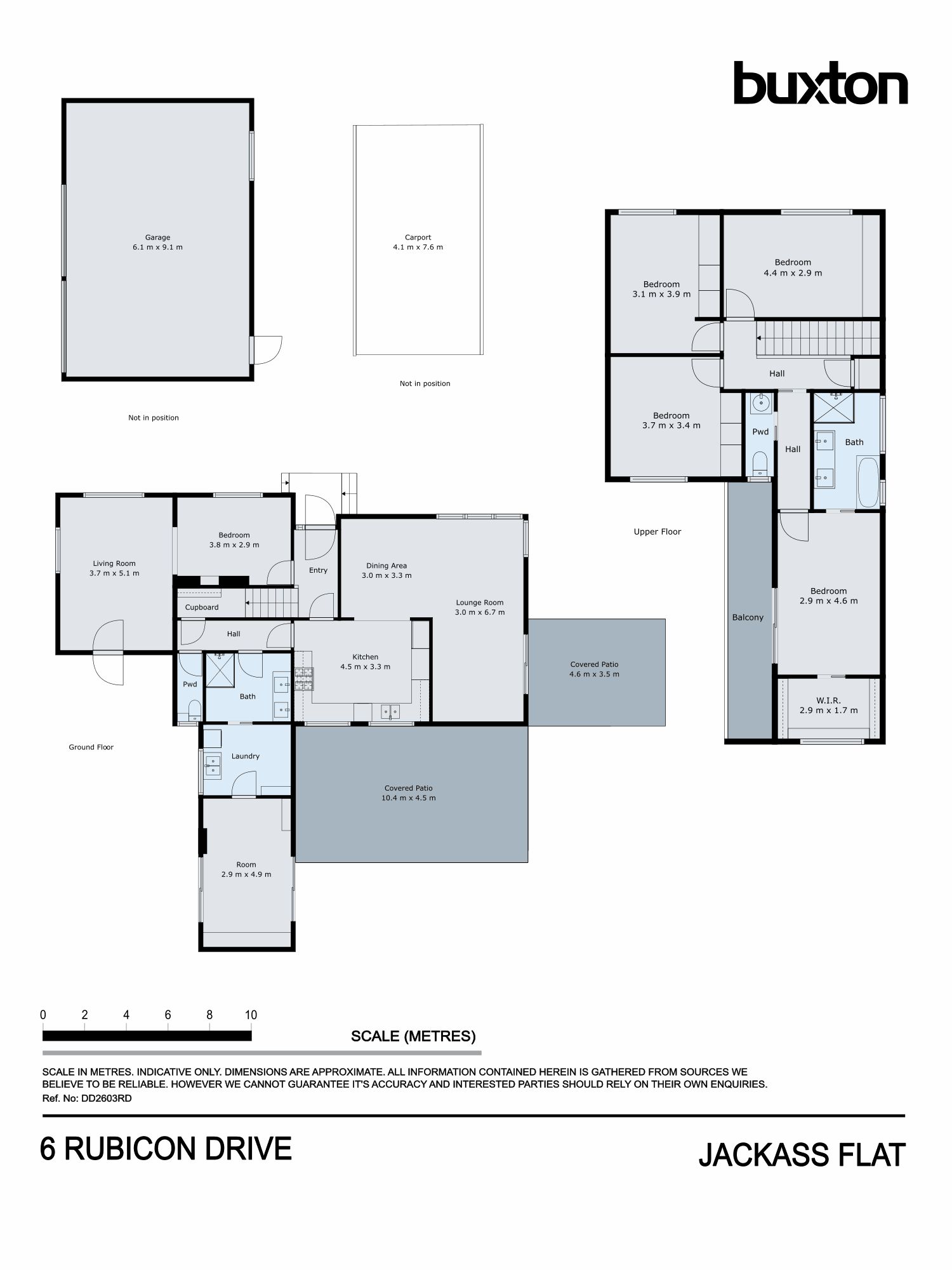 6 Rubicon Drive, Jackass Flat VIC 3556 - Floorplan