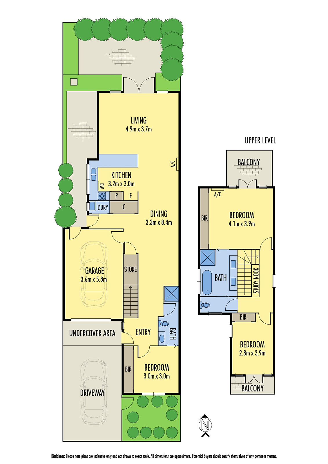 6 Saffron Street, Newtown VIC 3220 - Floorplan