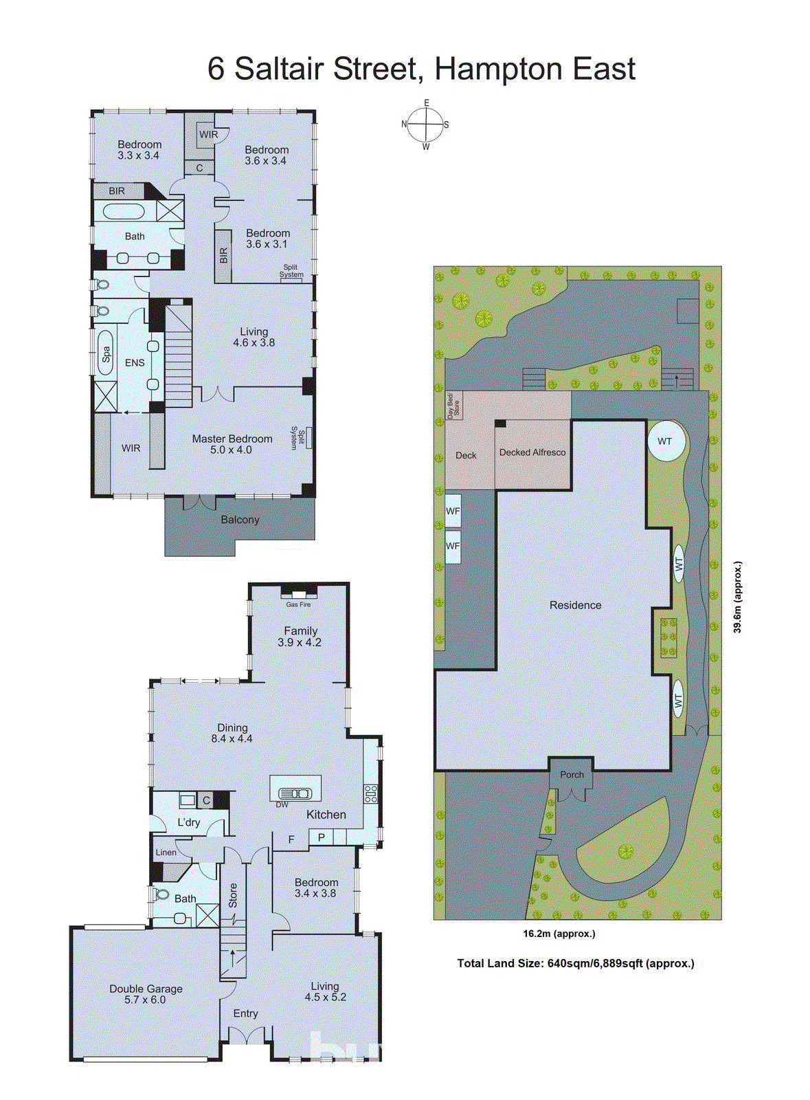 6 Saltair Street, Hampton East VIC 3188 - Floorplan