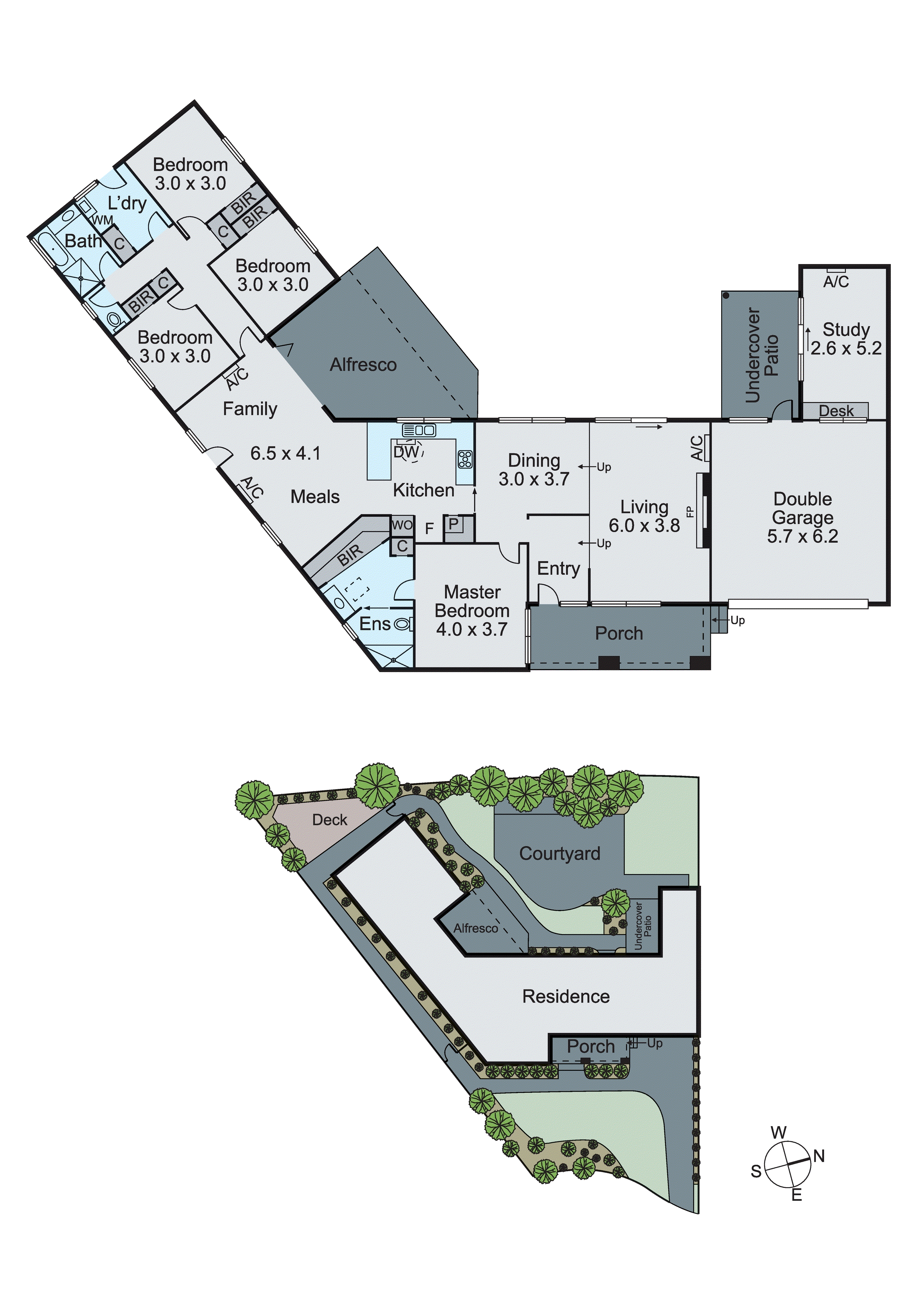 6 Samuel Close, Wheelers Hill VIC 3150 - Floorplan