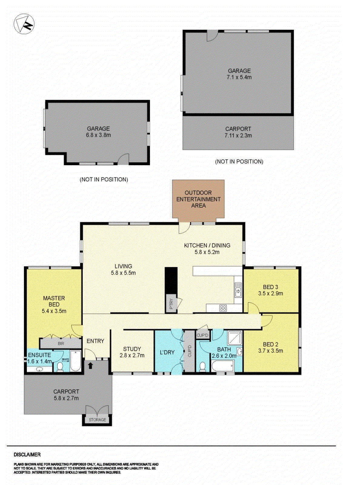 6 Sangria Court, Mount Clear VIC 3350 - Floorplan