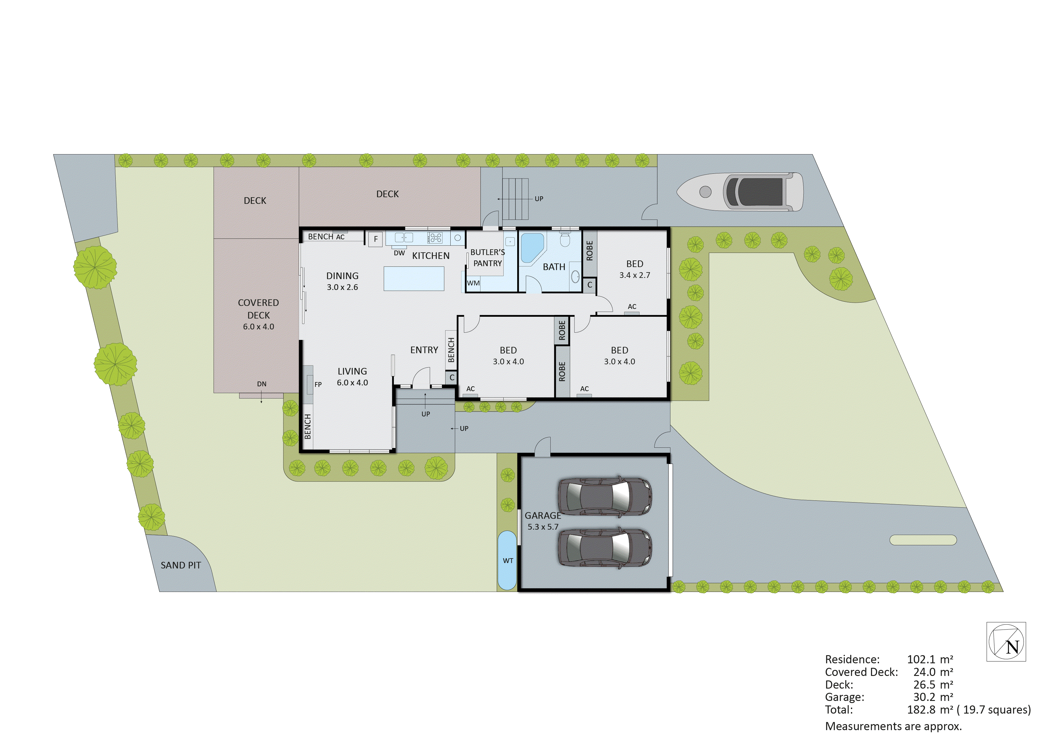 6 Seaton Drive, Dingley Village VIC 3172 - Floorplan