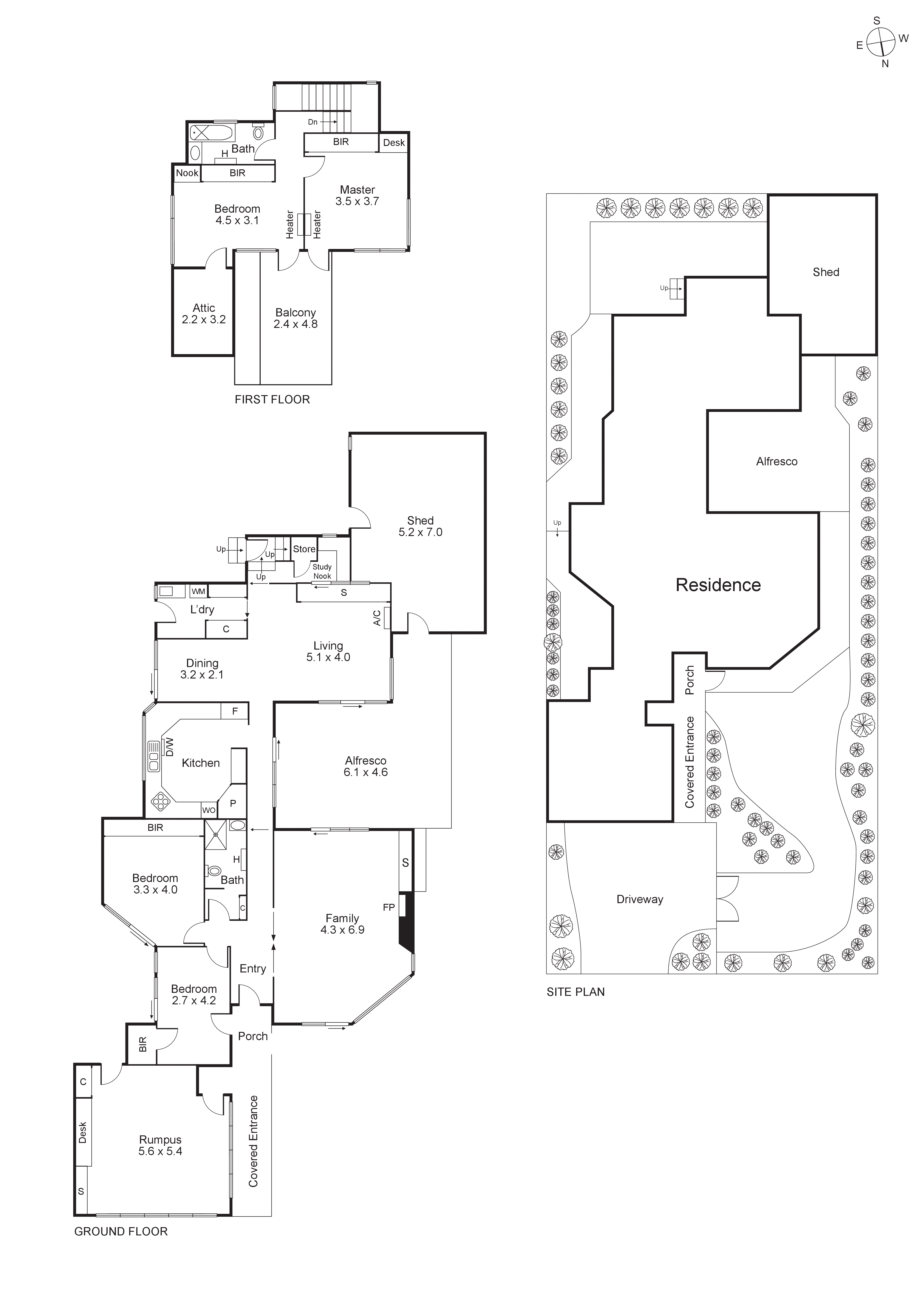 6 Second Street, Black Rock VIC 3193 - Floorplan