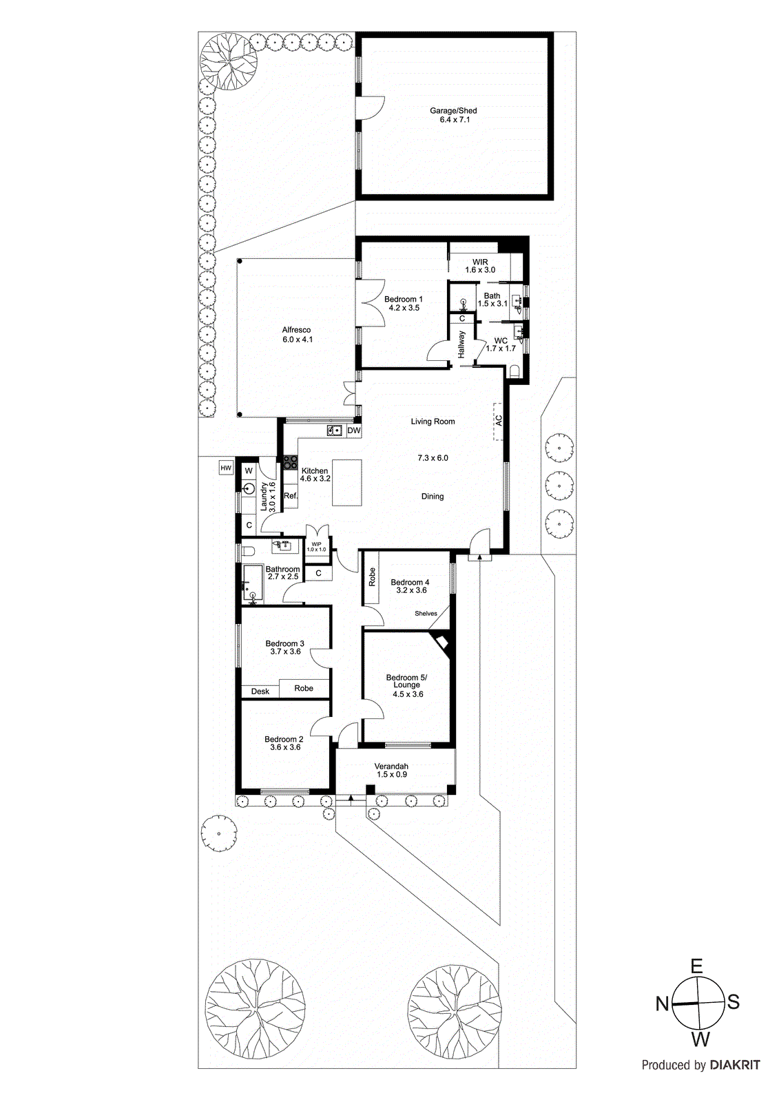 6 Selworthy Avenue, Oakleigh South VIC 3167 - Floorplan