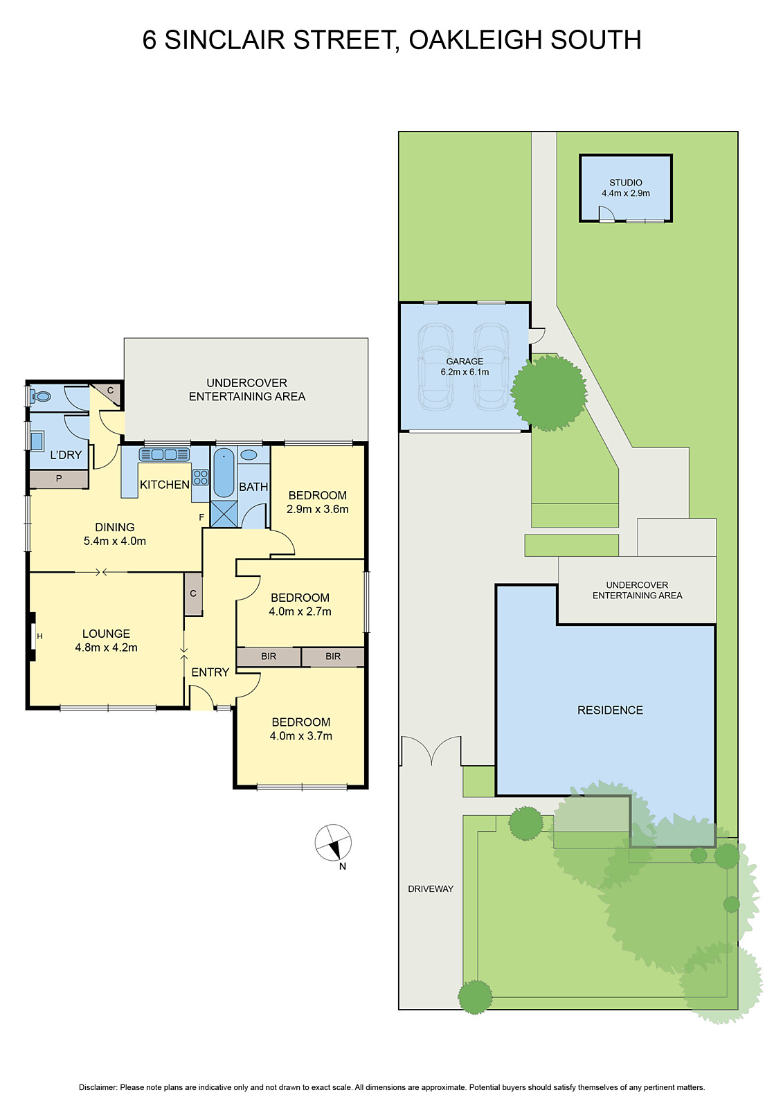 6 Sinclair Street, Oakleigh South VIC 3167 - Floorplan