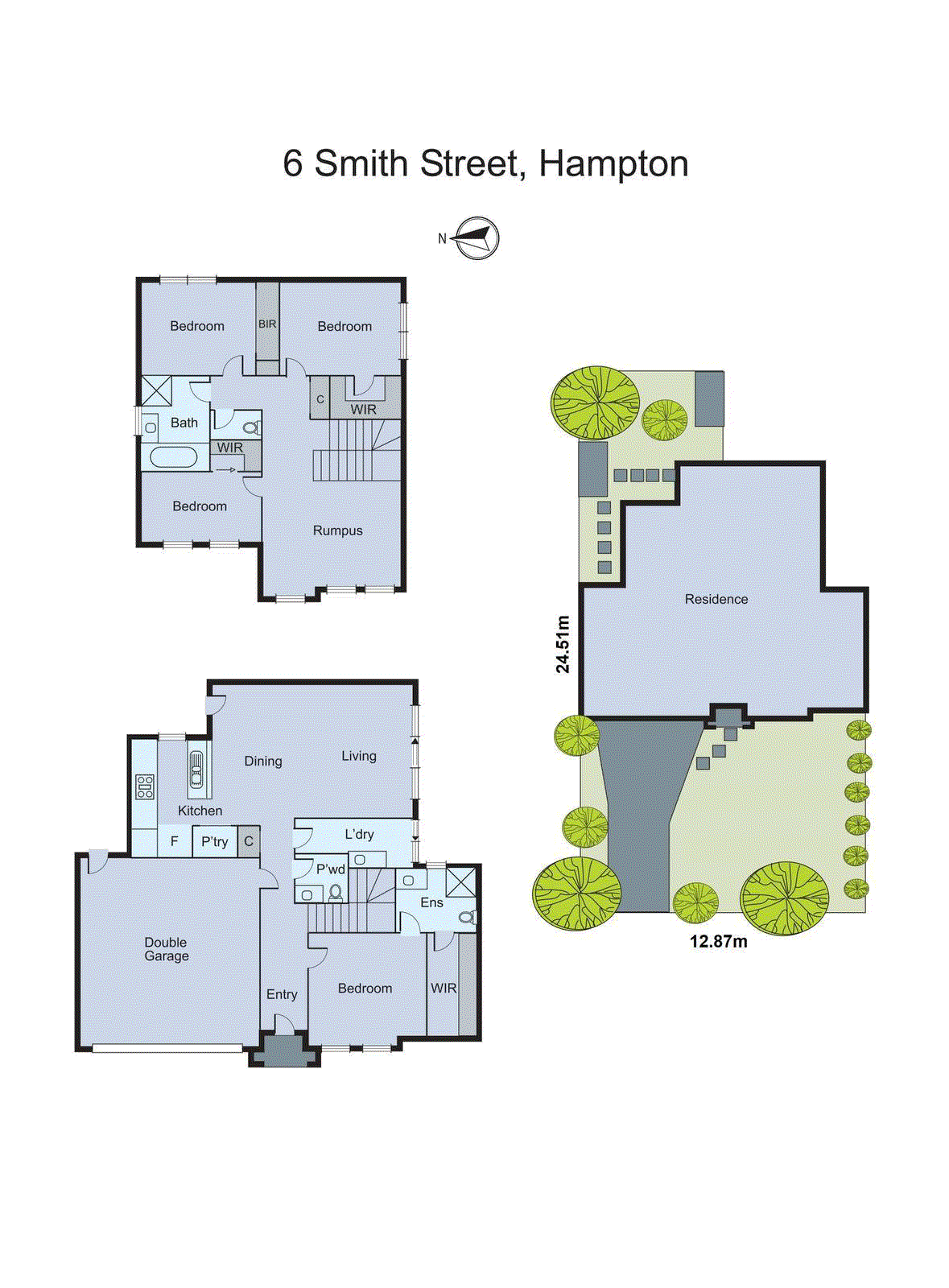 6 Smith Street, Hampton VIC 3188 - Floorplan