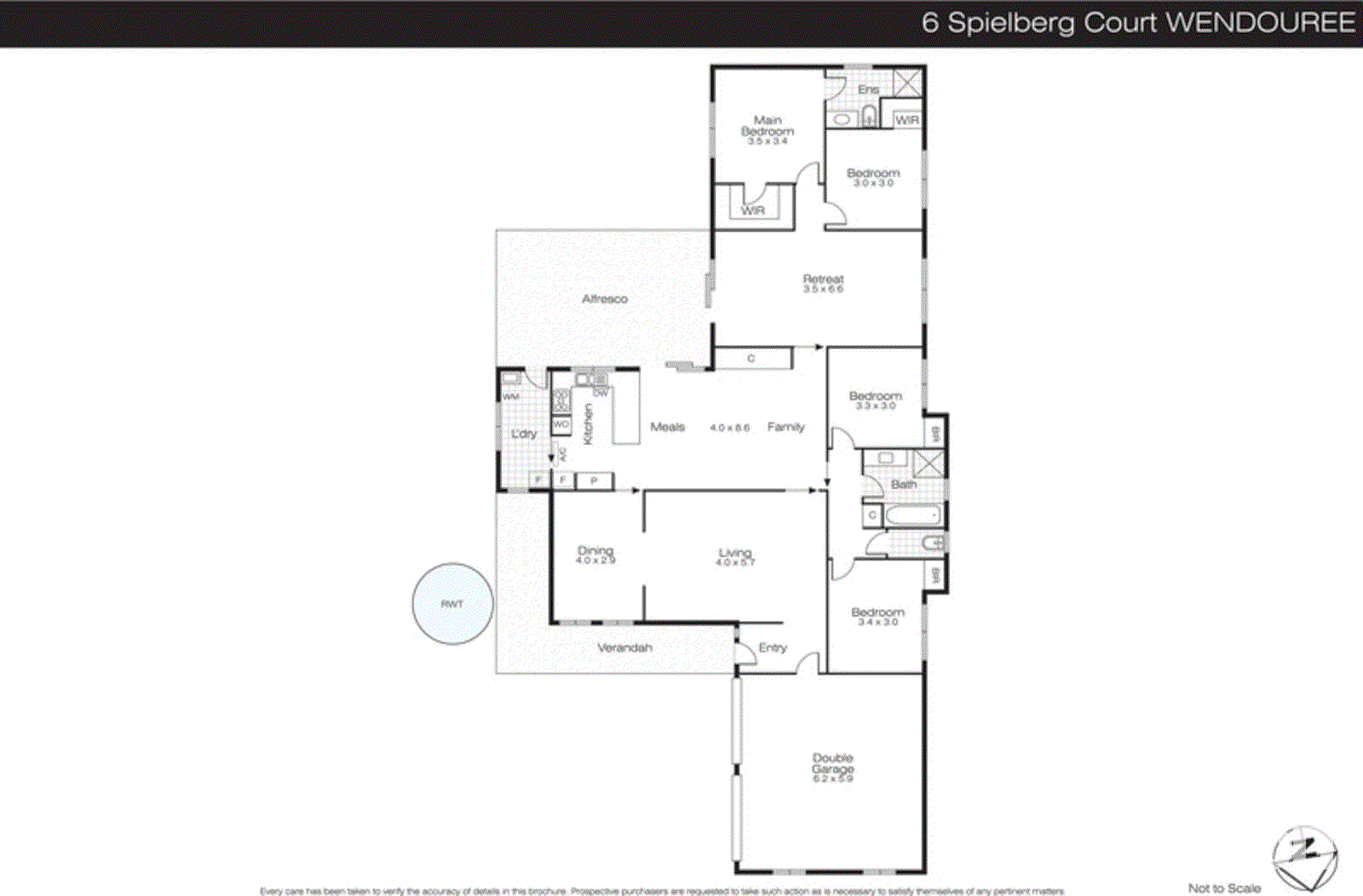 6 Spielberg Court, Wendouree VIC 3355 - Floorplan