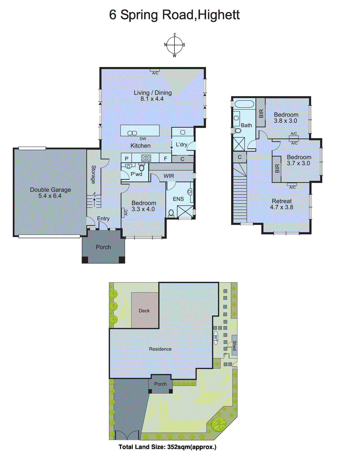 6 Spring Road, Highett VIC 3190 - Floorplan