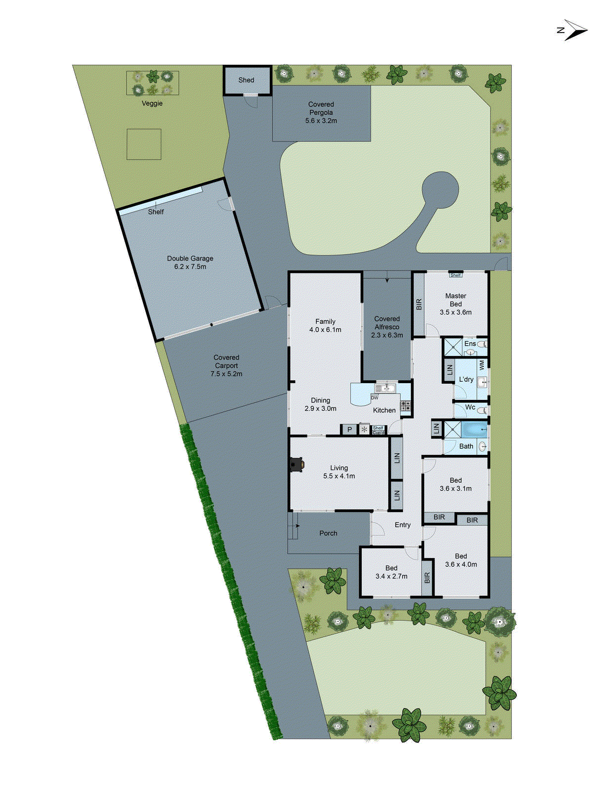 6 Strathire Gardens, Hamlyn Heights VIC 3215 - Floorplan