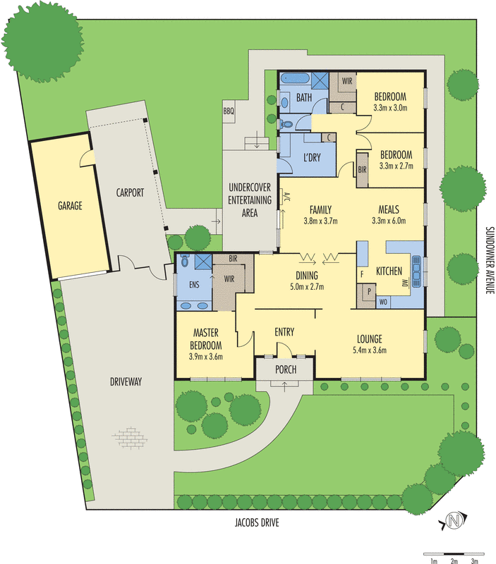 6 Sundowner Avenue, Clarinda VIC 3169 - Floorplan