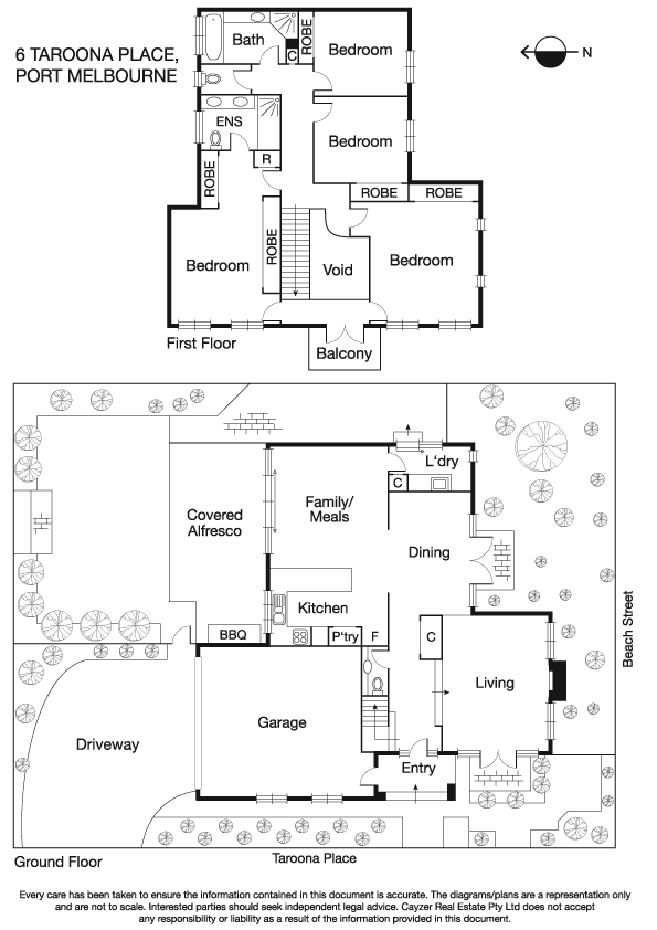 6 Taroona Place, PORT MELBOURNE VIC 3207 - Floorplan
