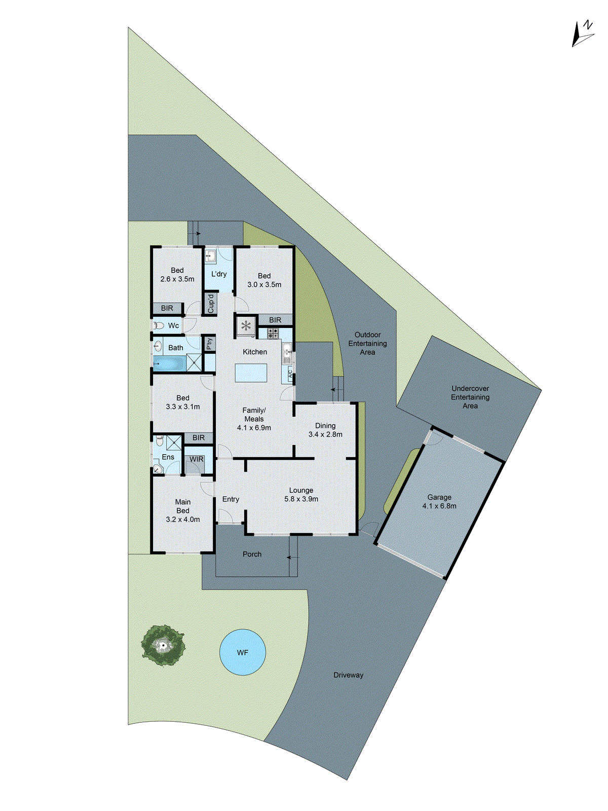 6 Tatra Close, Clarinda VIC 3169 - Floorplan