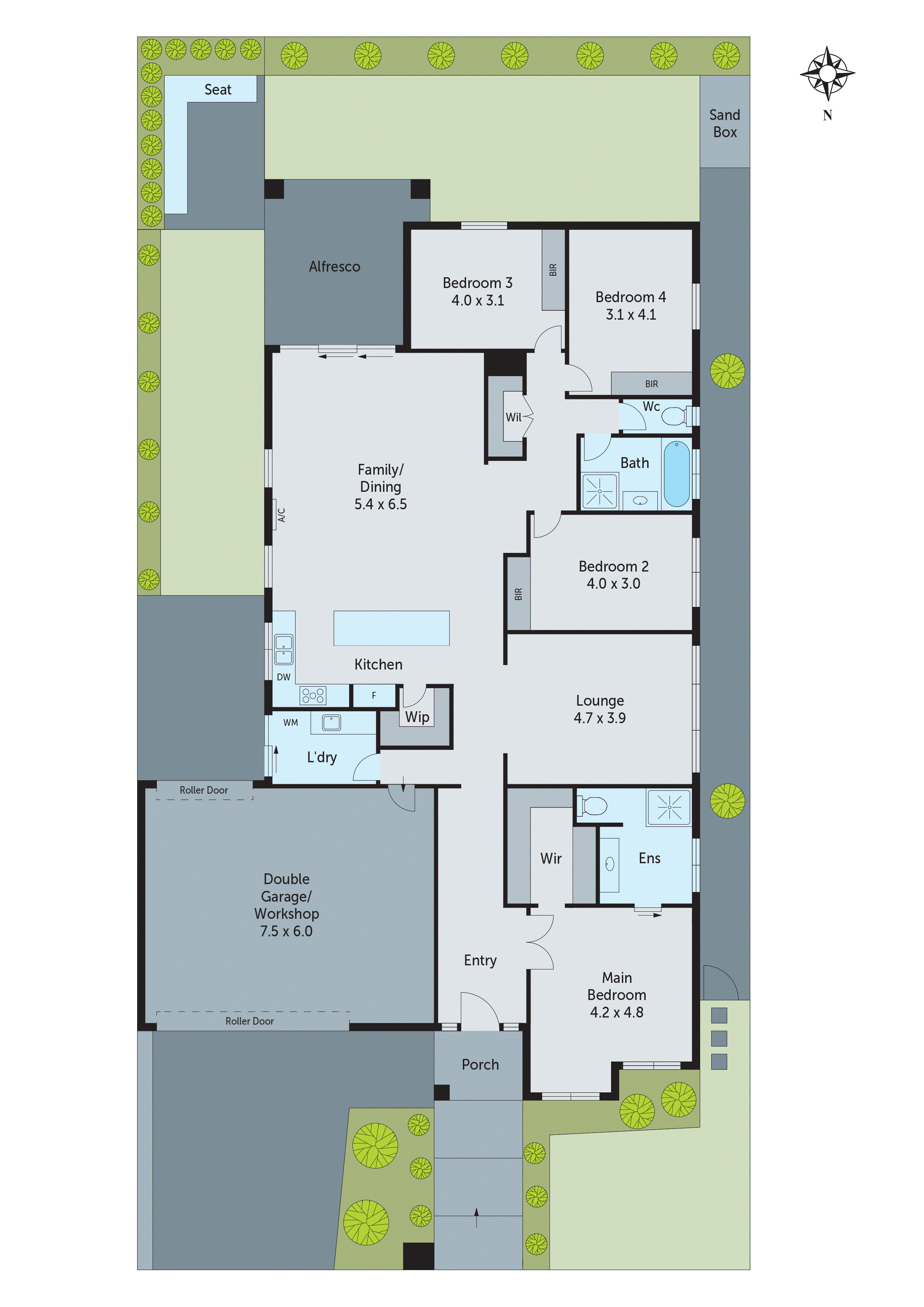 6 Teags Way, Armstrong Creek VIC 3217 - Floorplan