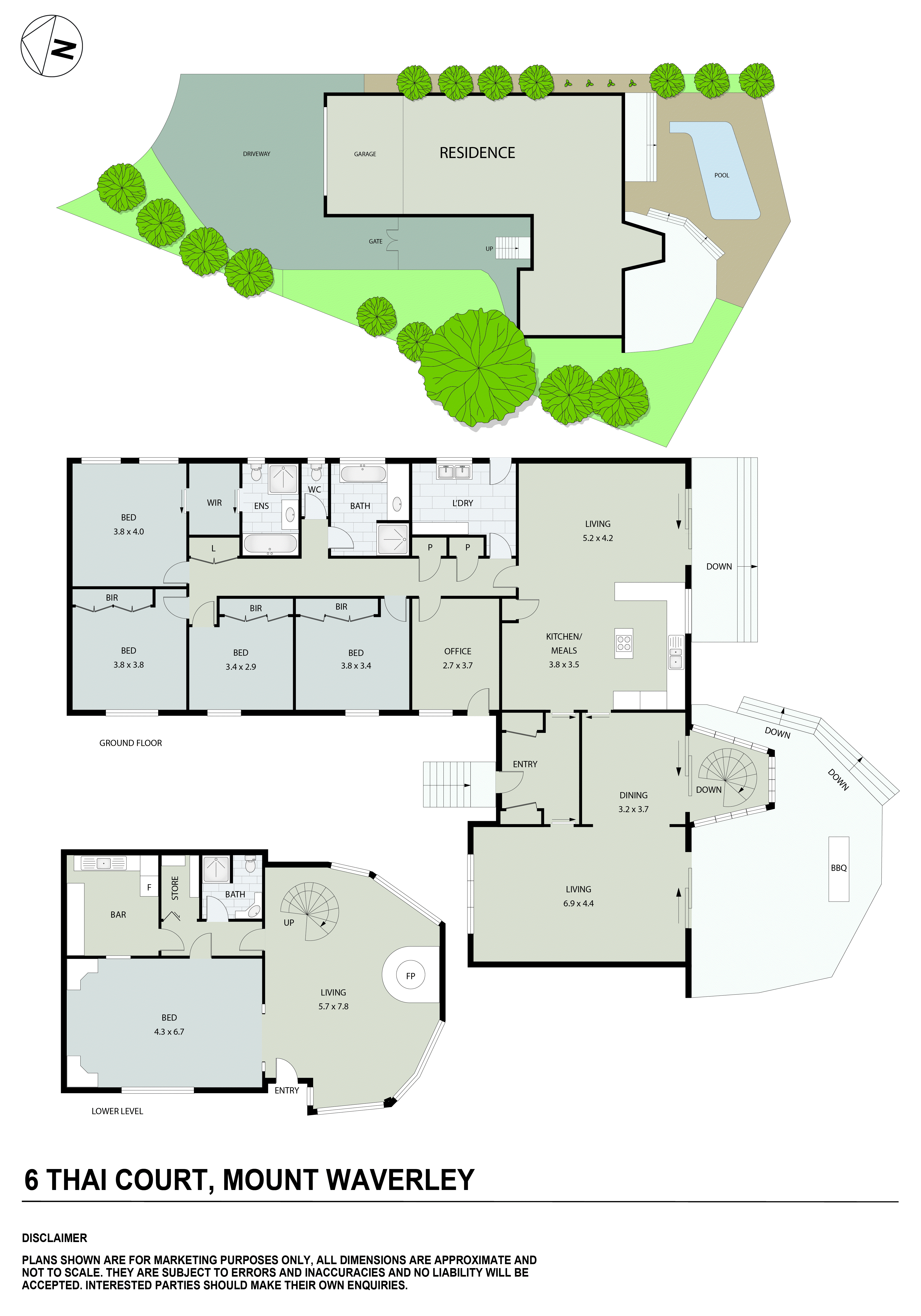 6 Thai Court, Mount Waverley VIC 3149 - Floorplan