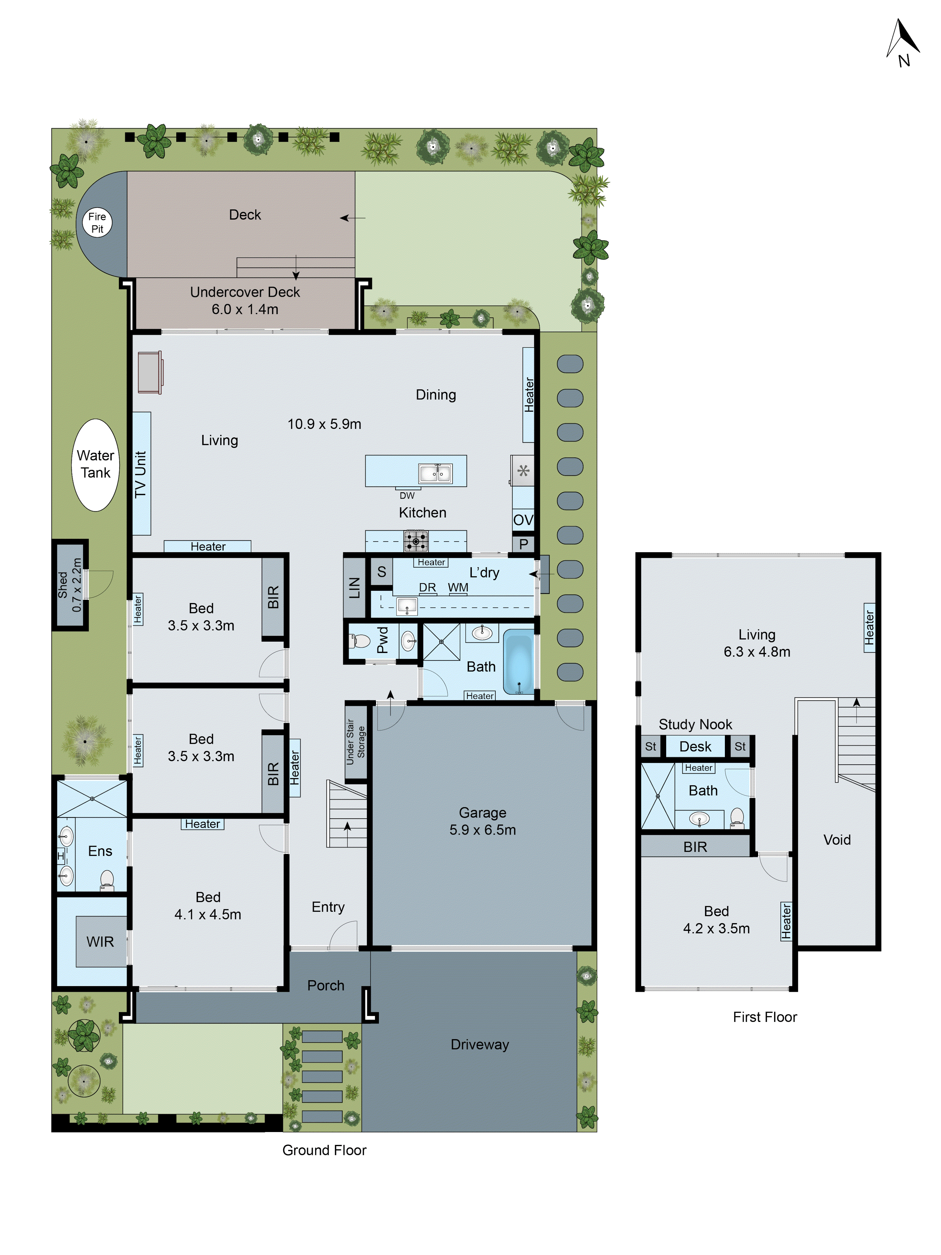 6 The Lairds Way, Newtown VIC 3220 - Floorplan