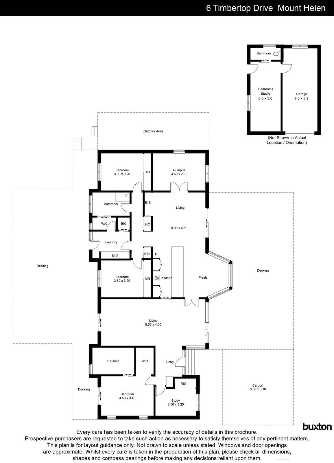 6 Timbertop Drive, Mount Helen VIC 3350 - Floorplan