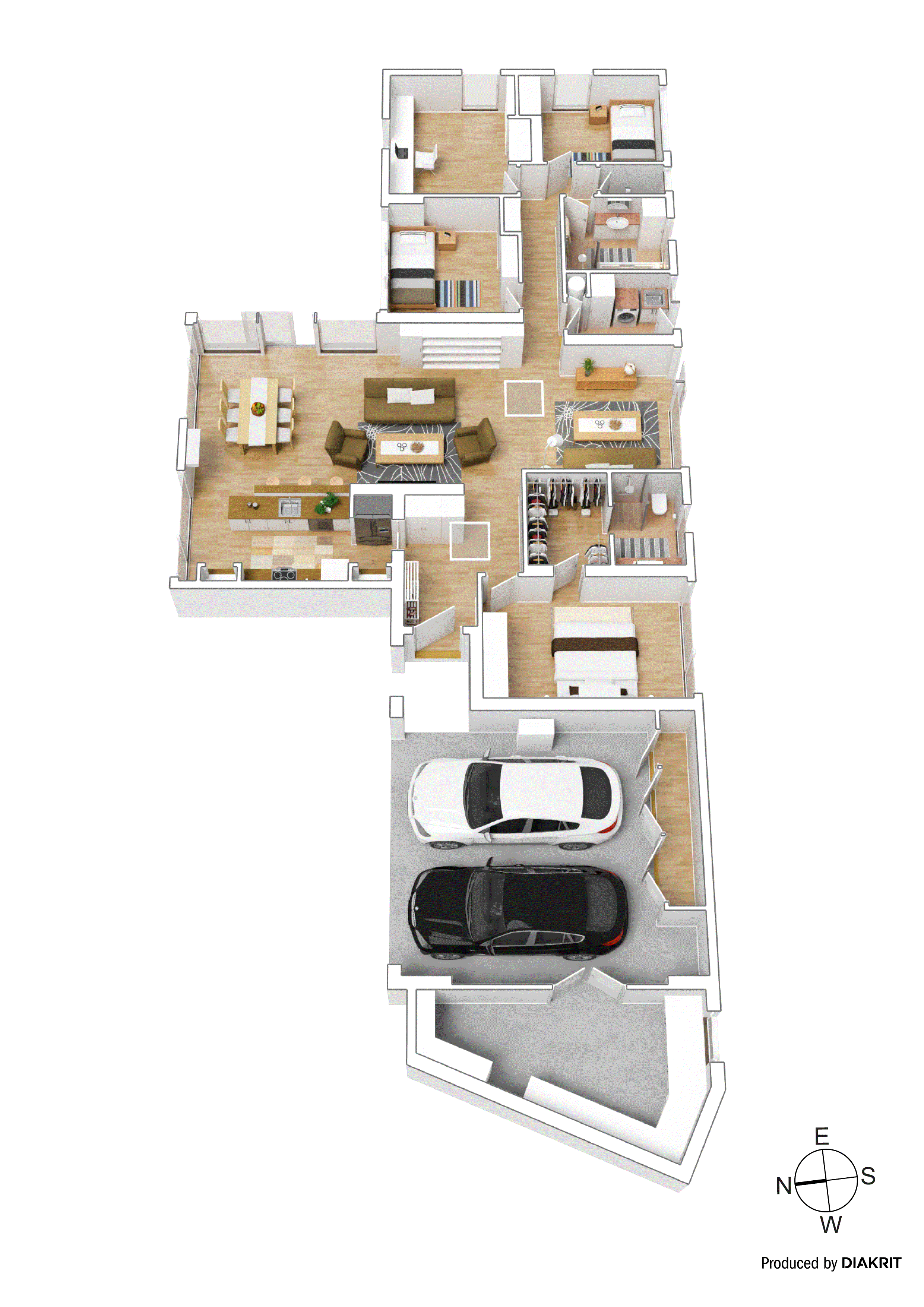 6 Trafford Court, Wheelers Hill VIC 3150 - Floorplan