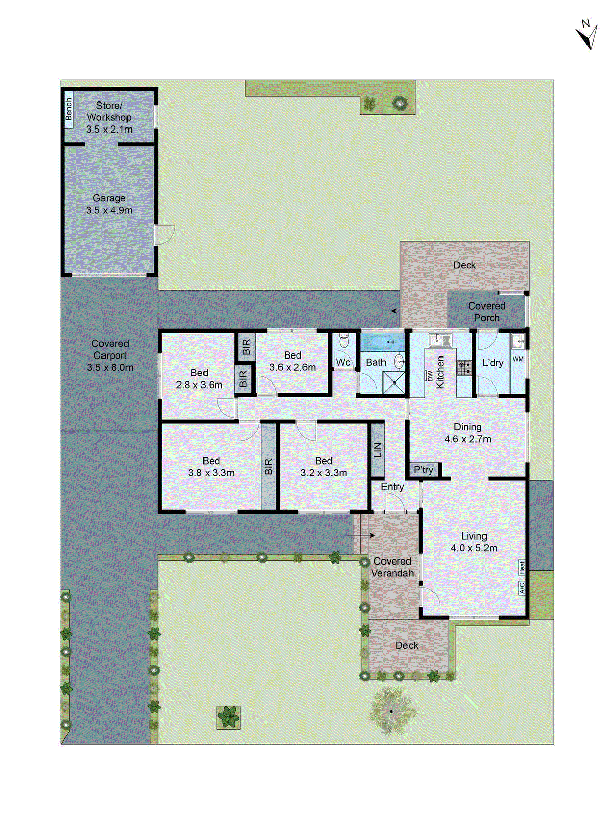 6 Voce Court, Belmont VIC 3216 - Floorplan