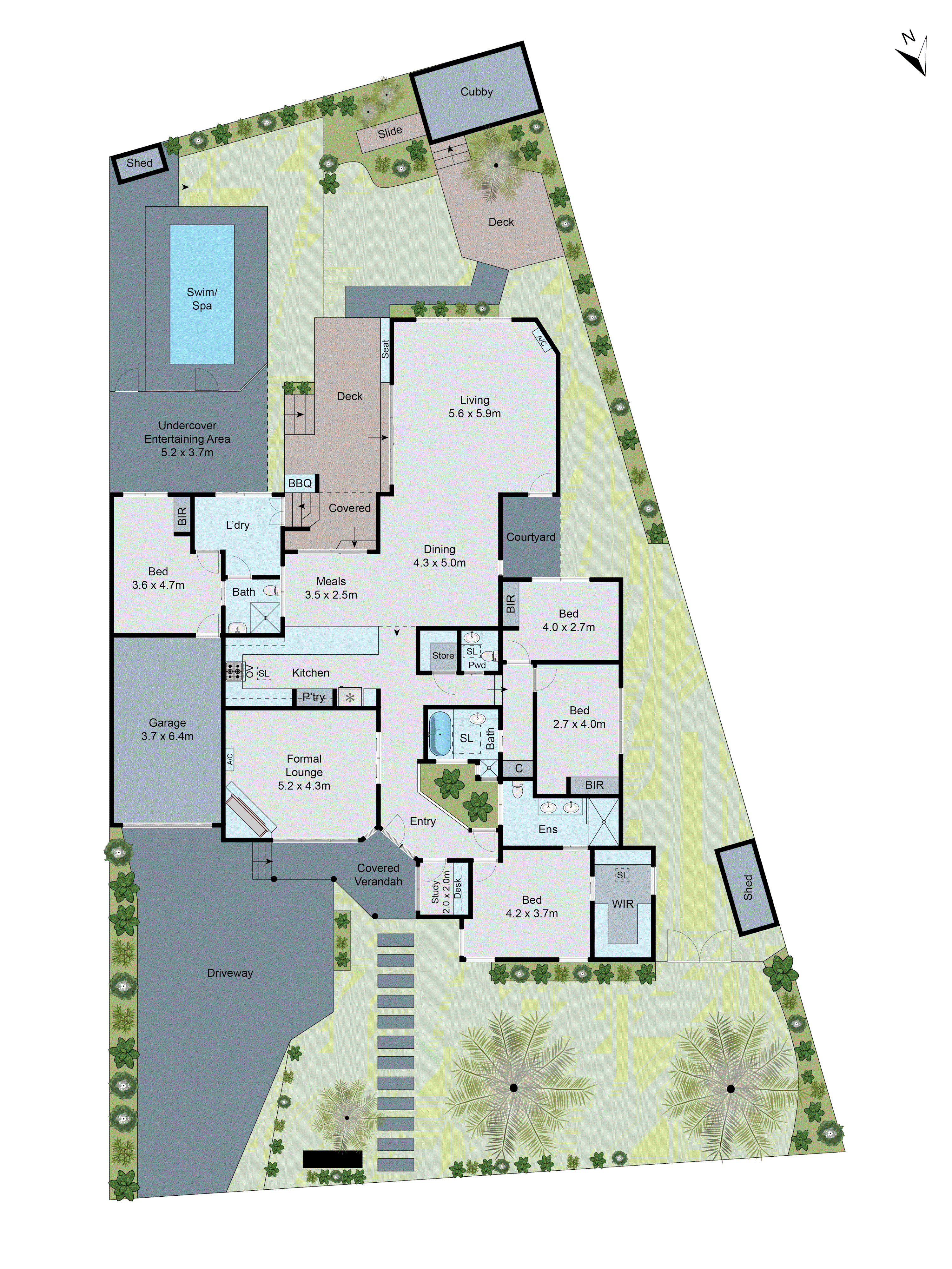 6 Wagstaff Street, Mount Waverley VIC 3149 - Floorplan