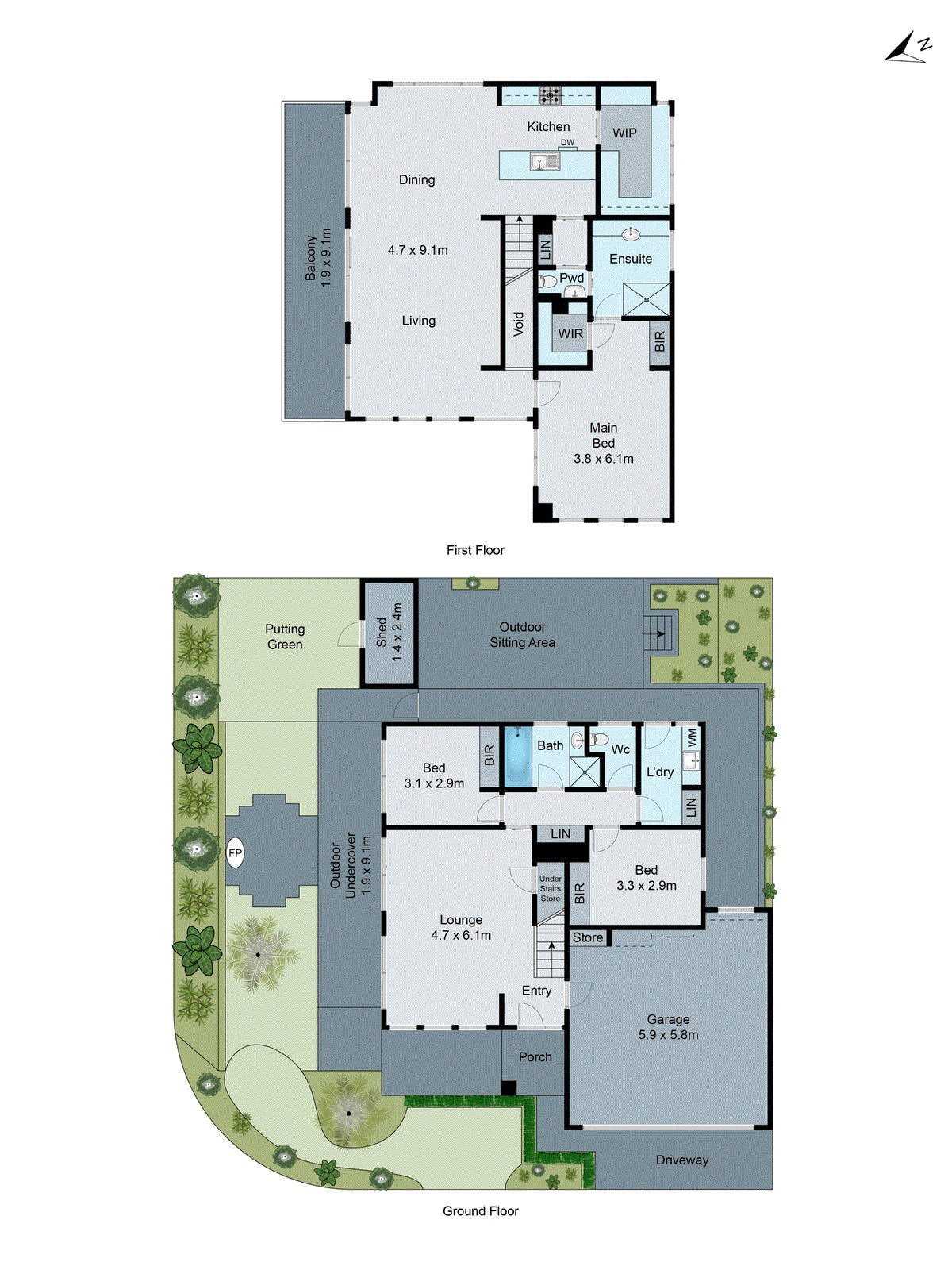 6 Wallaroo Way, Highton VIC 3216 - Floorplan