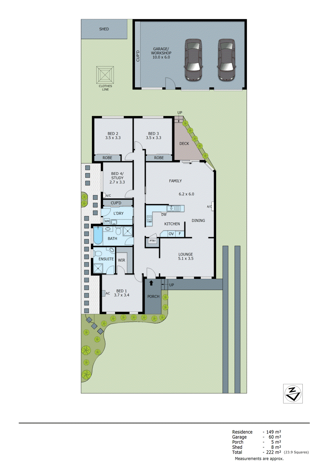 6 Westbury Court, Dingley Village VIC 3172 - Floorplan