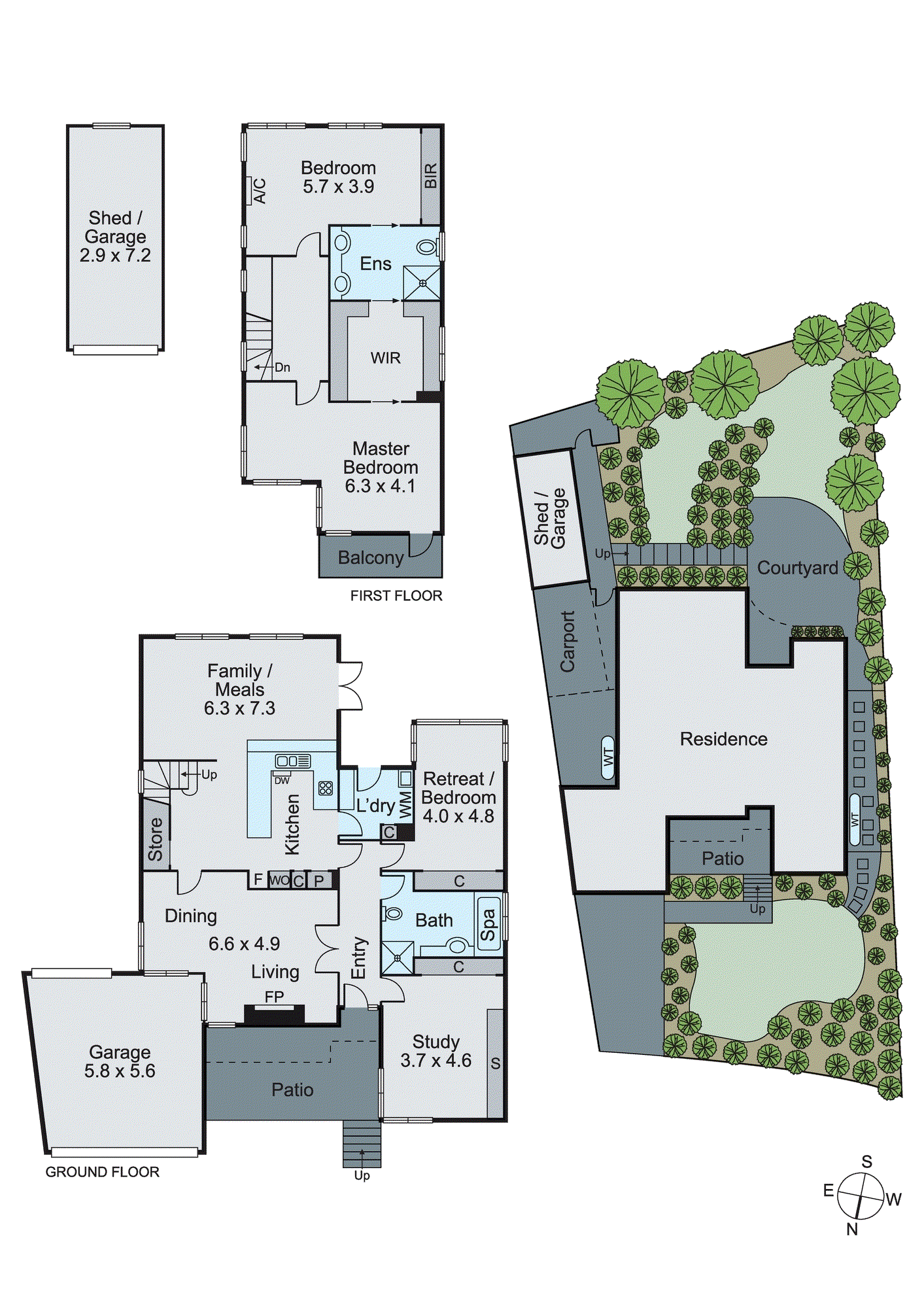 6 Wiaktun Crescent, Mount Waverley VIC 3149 - Floorplan