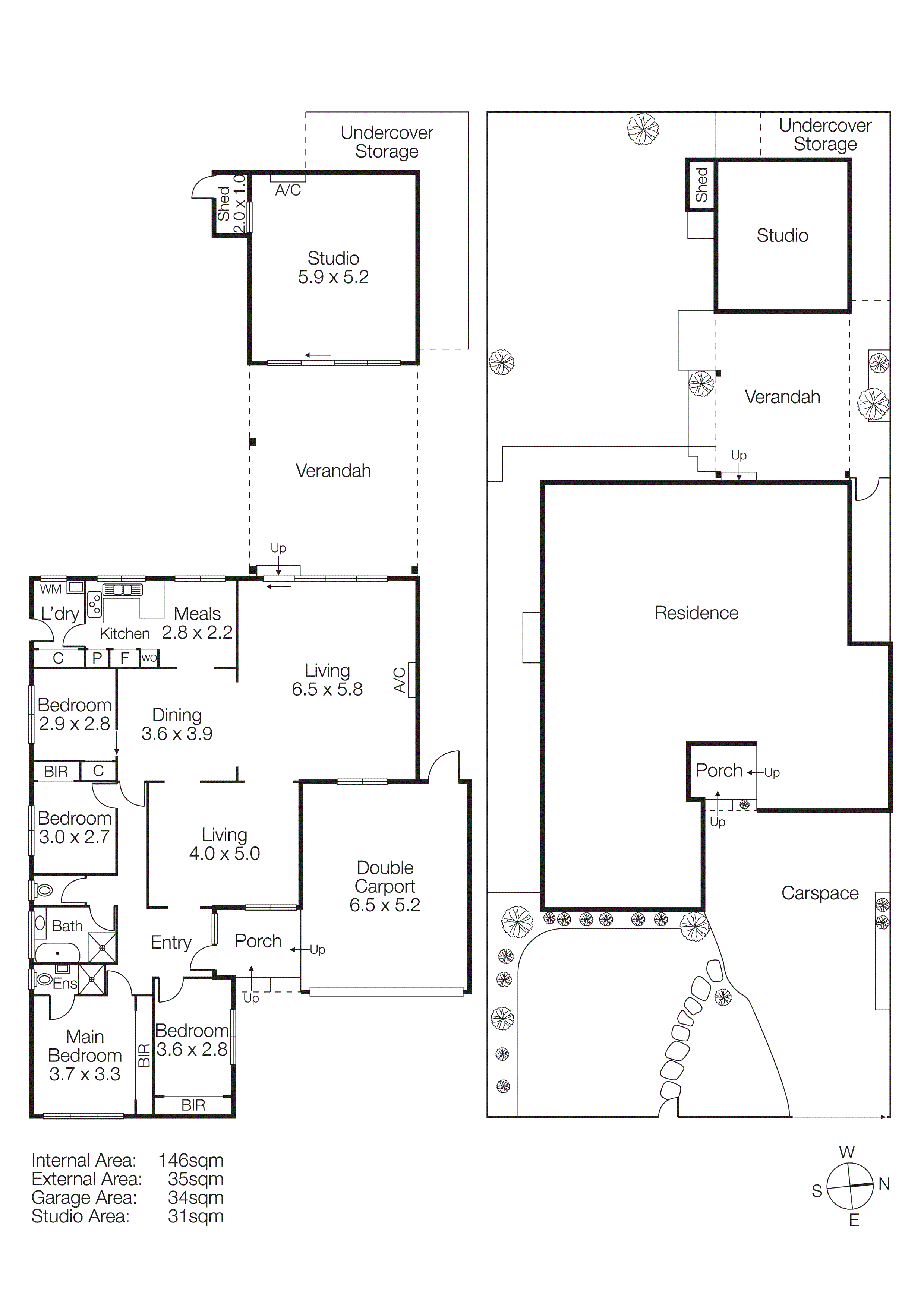 6 Wicklow Street, Seaford VIC 3198 - Floorplan