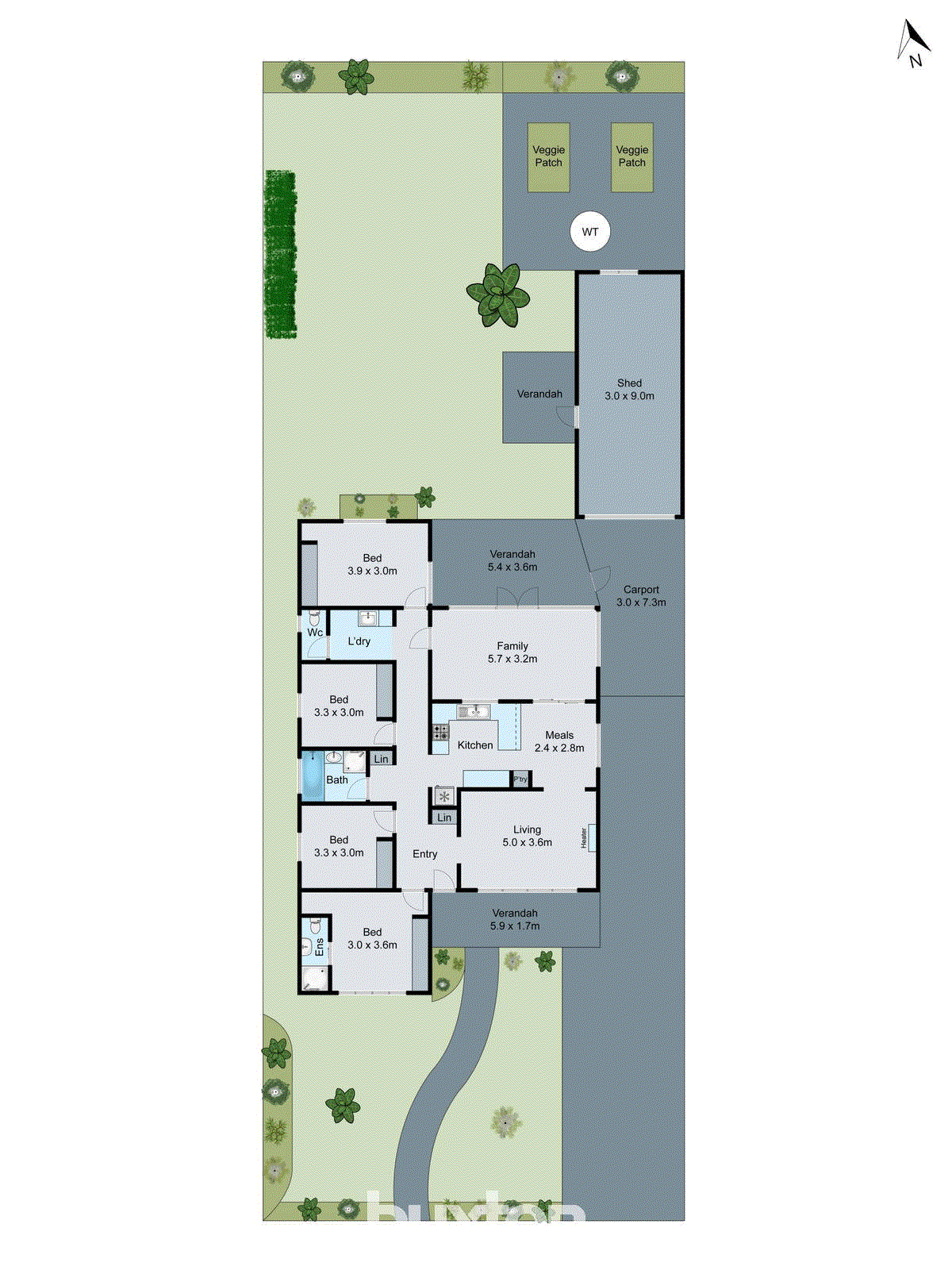 6 Willana Avenue, Hamlyn Heights VIC 3215 - Floorplan