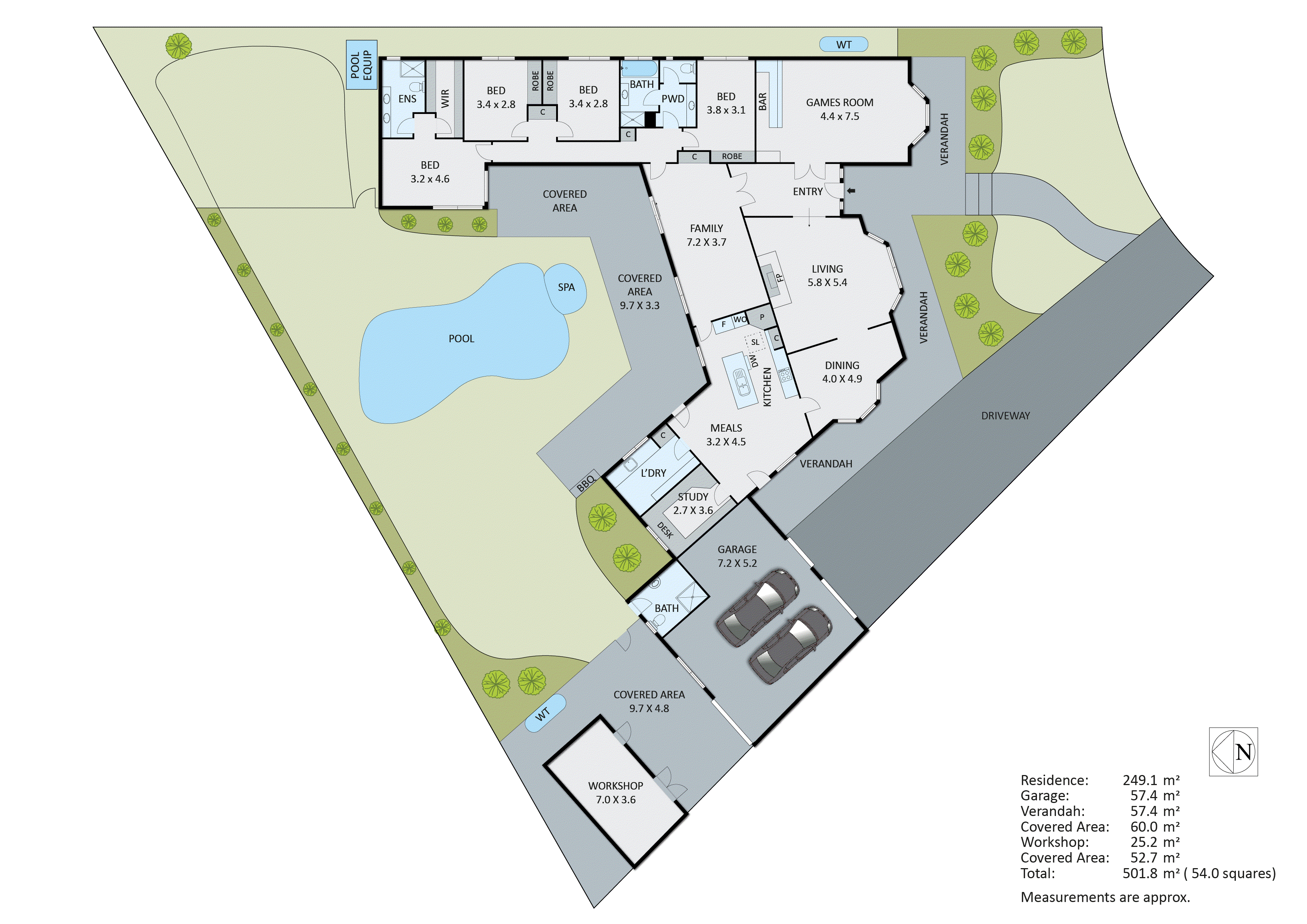 6 Williams Close, Dingley Village VIC 3172 - Floorplan