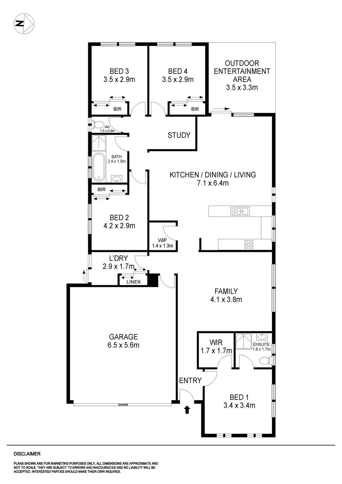 6 Wilmott Street, Lucas VIC 3350 - Floorplan