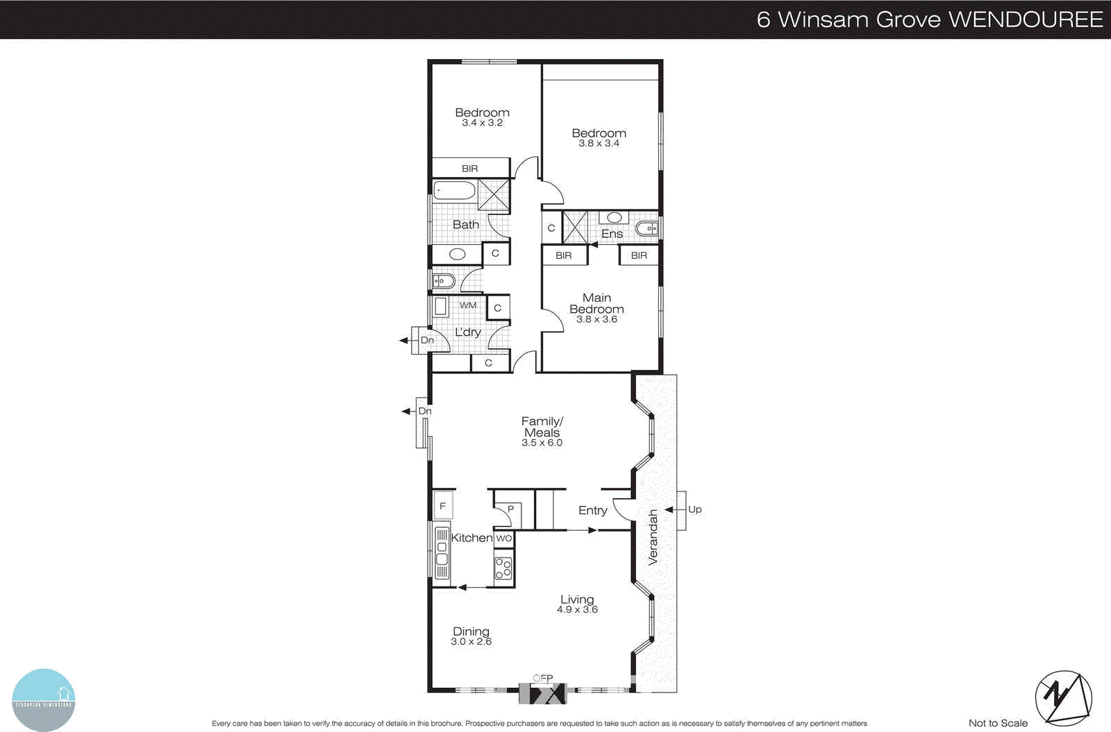 6 Winsam Grove, Wendouree VIC 3355 - Floorplan