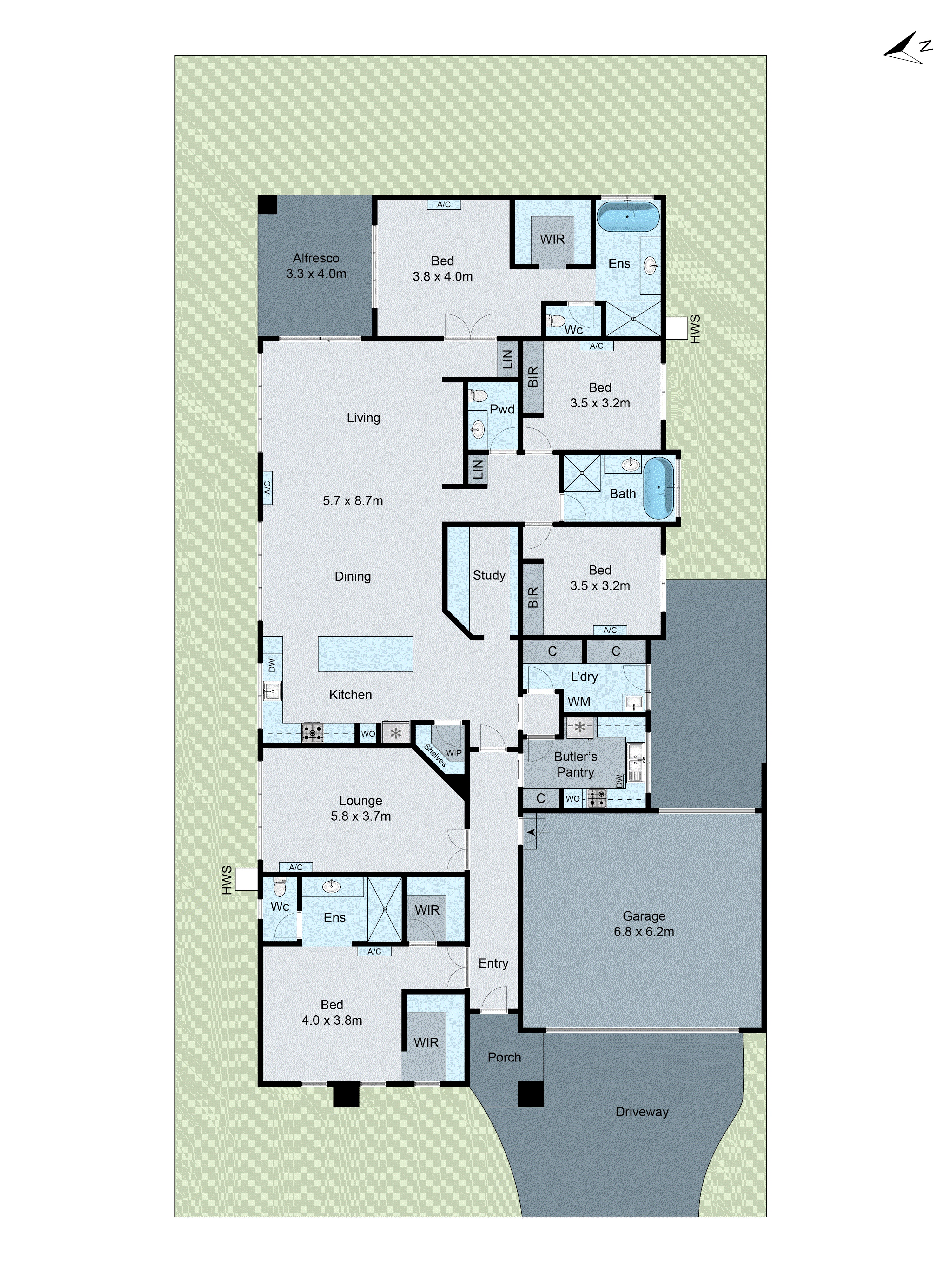 6 Winsford Street, Officer VIC 3809 - Floorplan