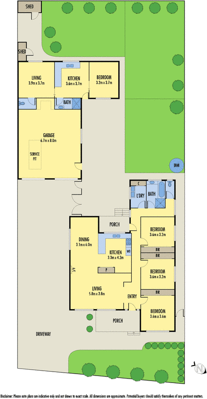 6 Wirraway Crescent, Norlane VIC 3214 - Floorplan