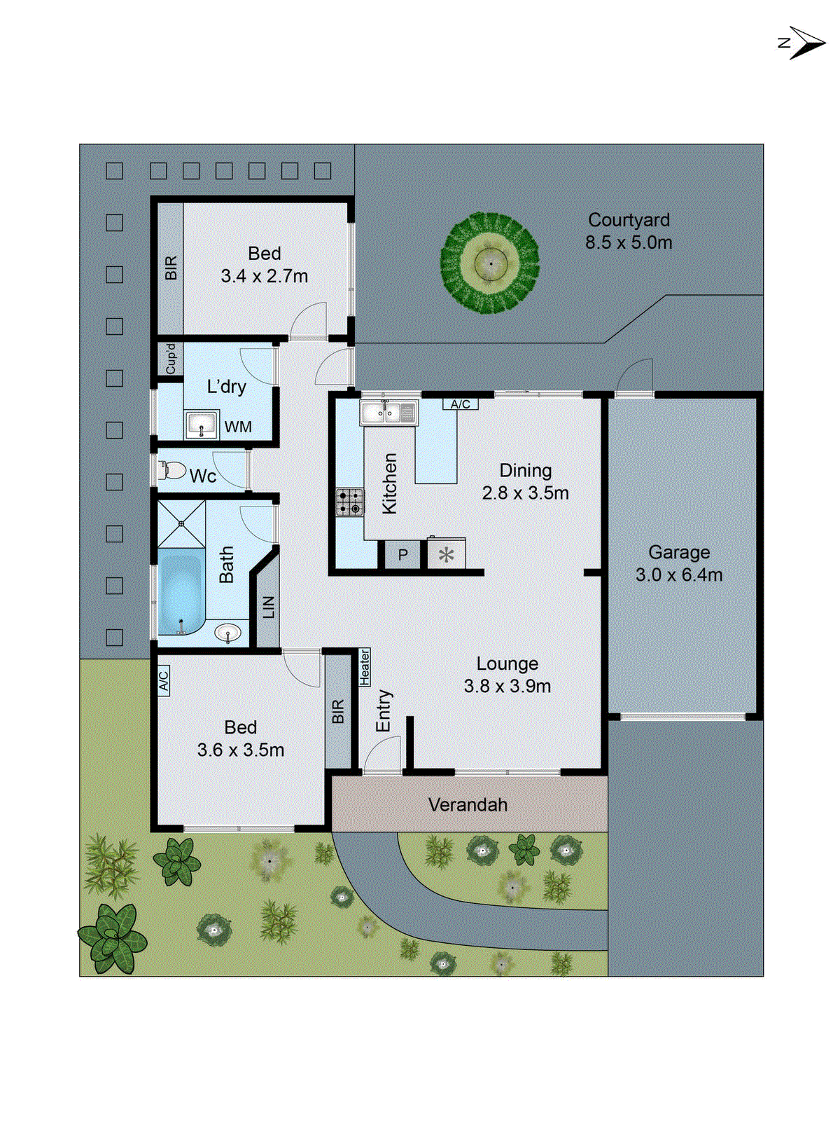 6 Woorayl Street, Hamlyn Heights VIC 3215 - Floorplan